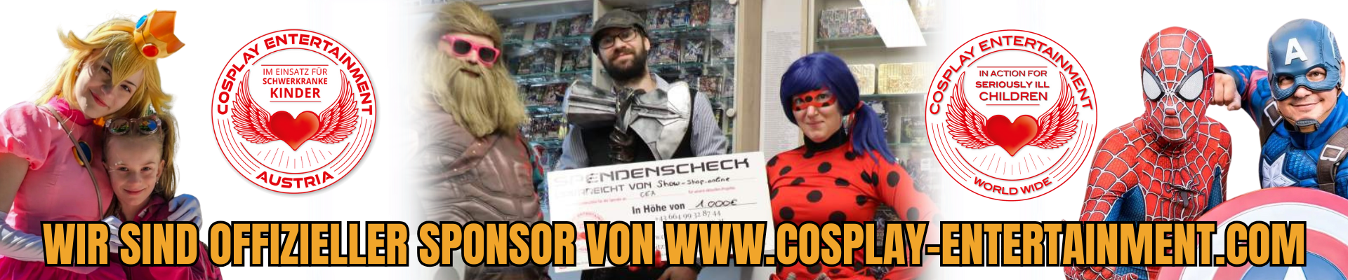 Hier geht es direkt zur Website von Cosplay Entertainment Austria & World Wide