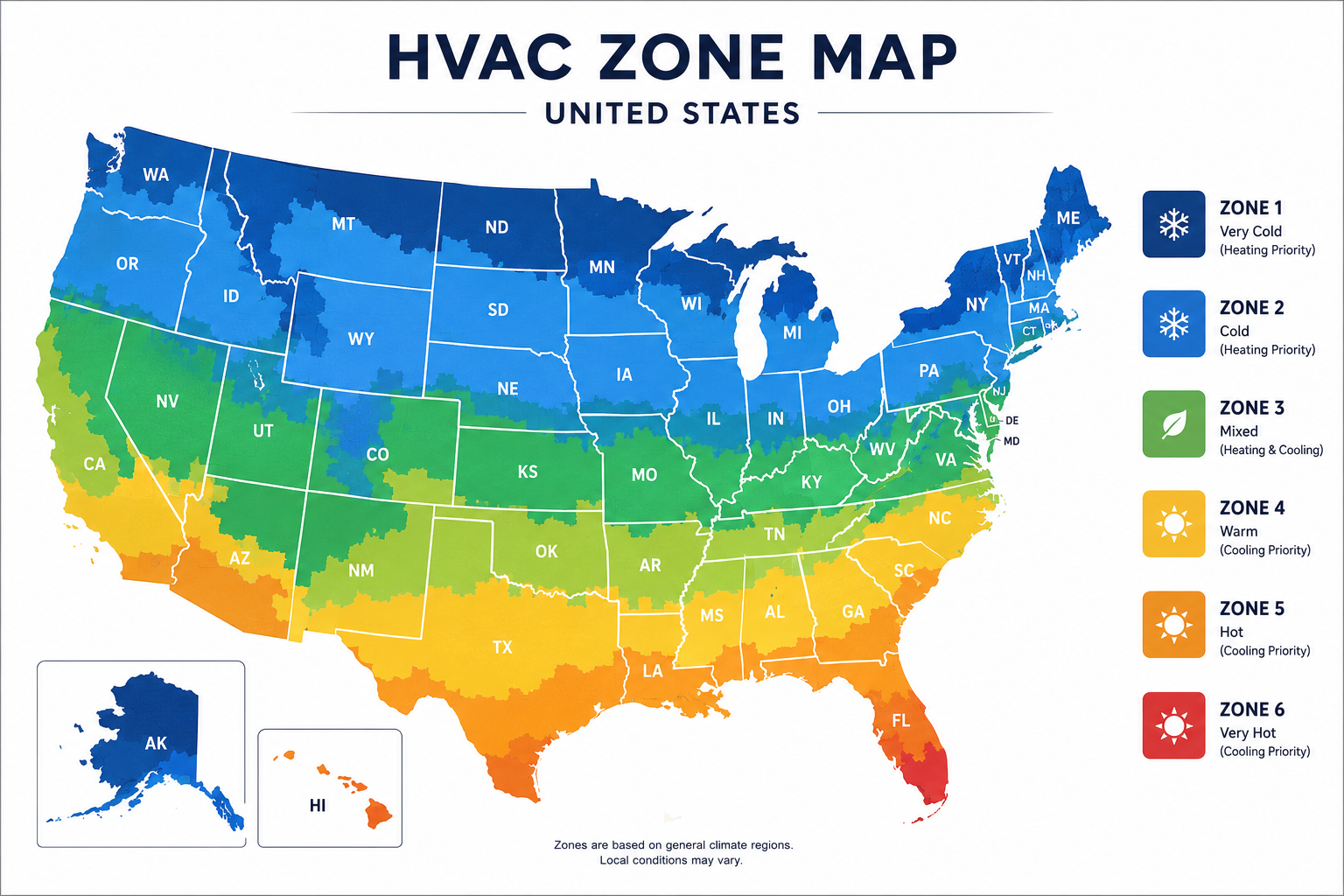 HVAC Zone Map