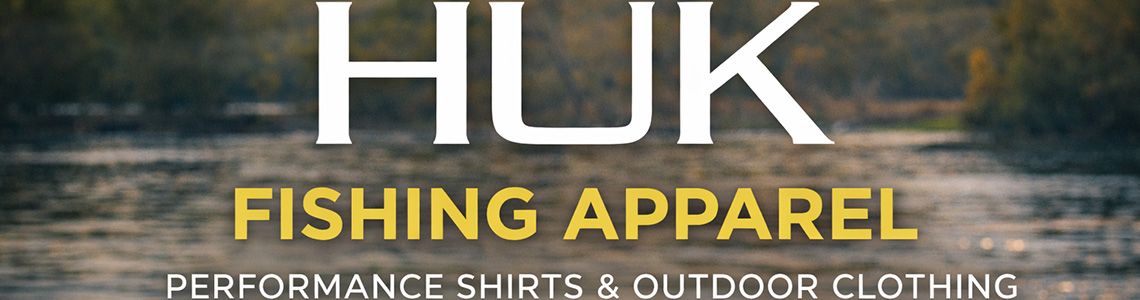 Huk fishing apparel and performance clothing at Humdinger Boots