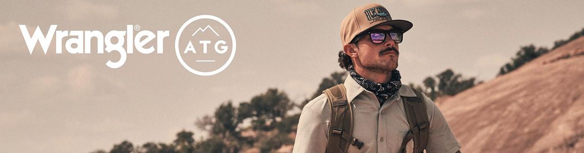 Men’s Wrangler ATG Shirts All Terrain Gear performance shirts