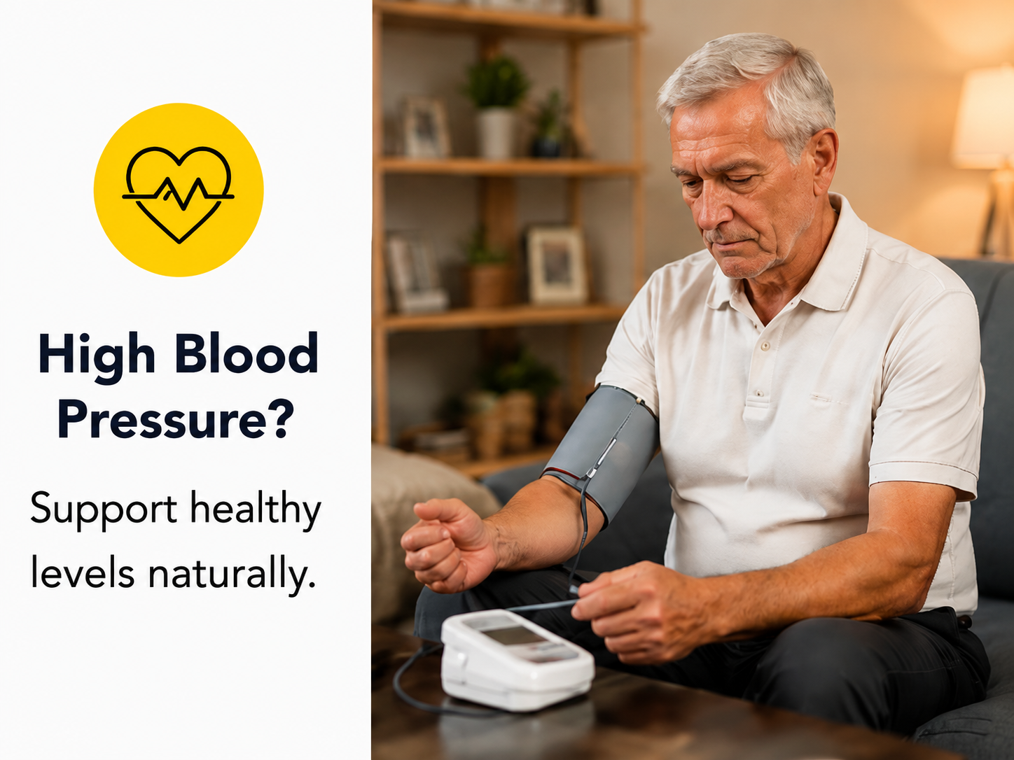 High blood pressure support healthy levels naturally