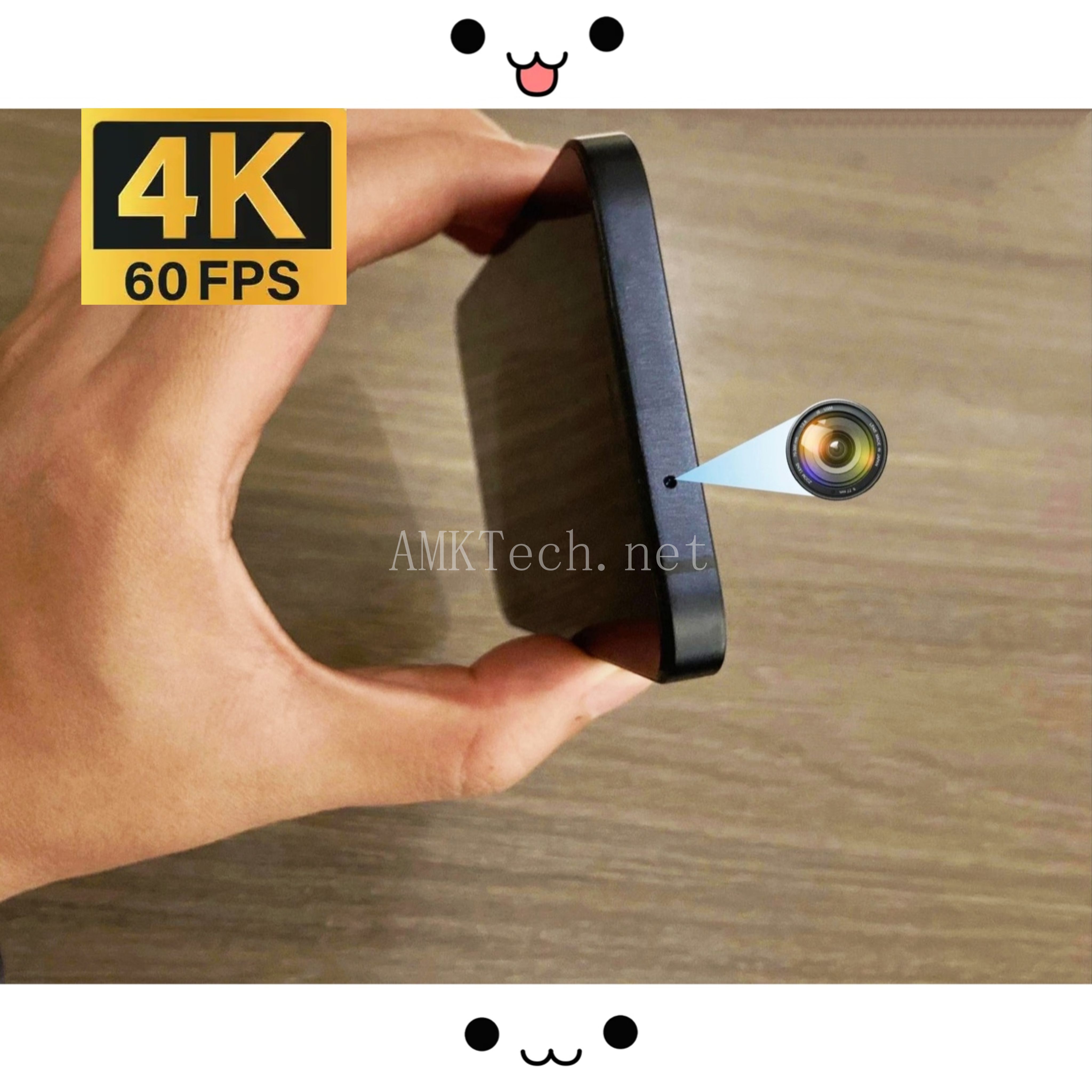 iPhone 8 Hidden Camera Phone: 4K@60FPS Spy Camera for Stealth Recording