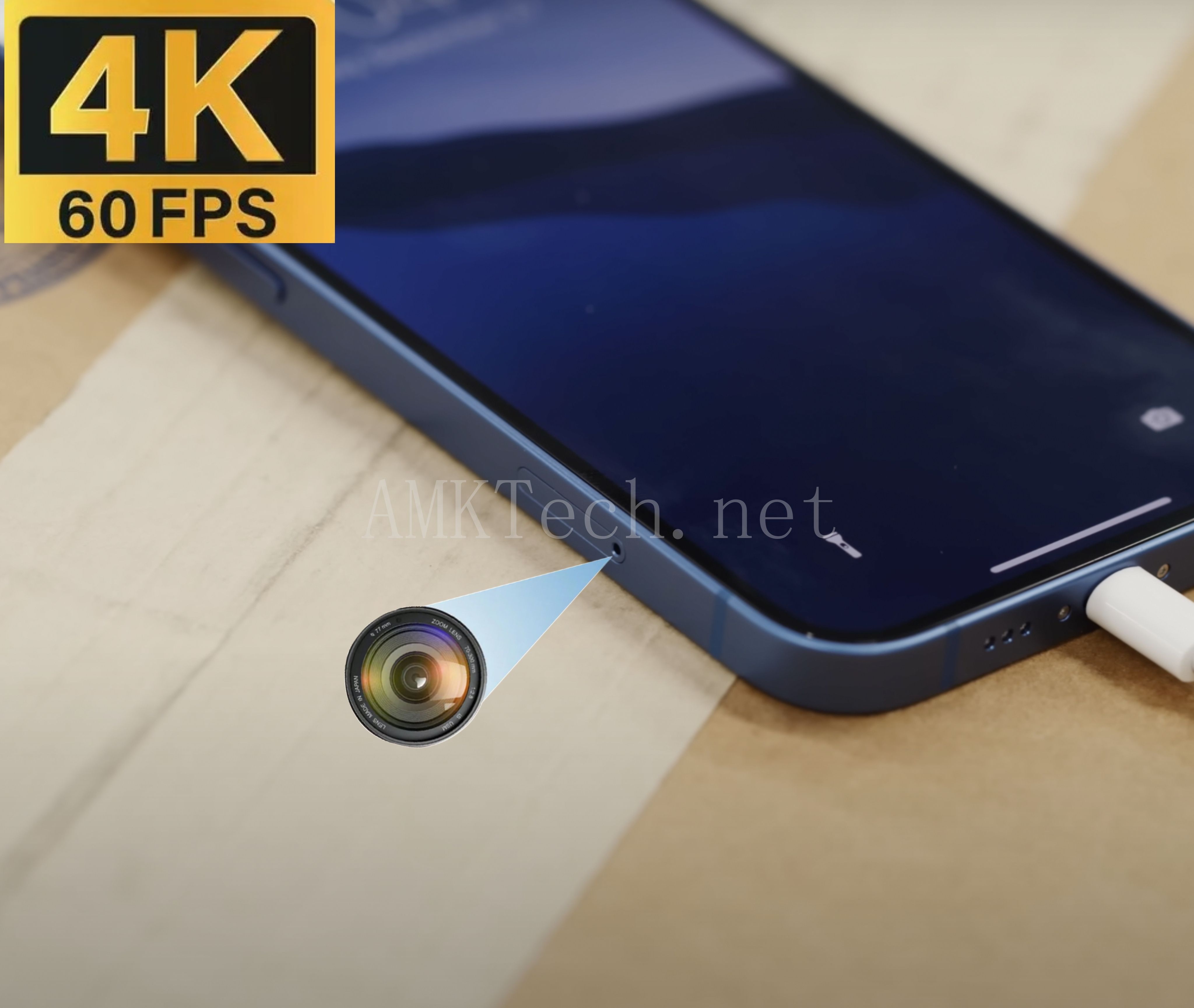 iPhone 13 Hidden Camera Phone with 4K@60FPS Recording | Discreet Spy Camera Solution