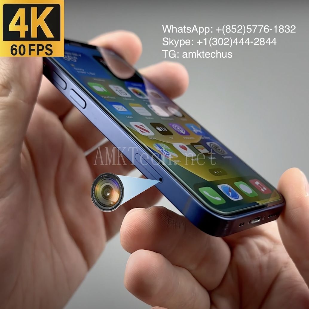 iPhone 12 Mini Telecamera Spia: Registrazione 4K@60FPS Discreta