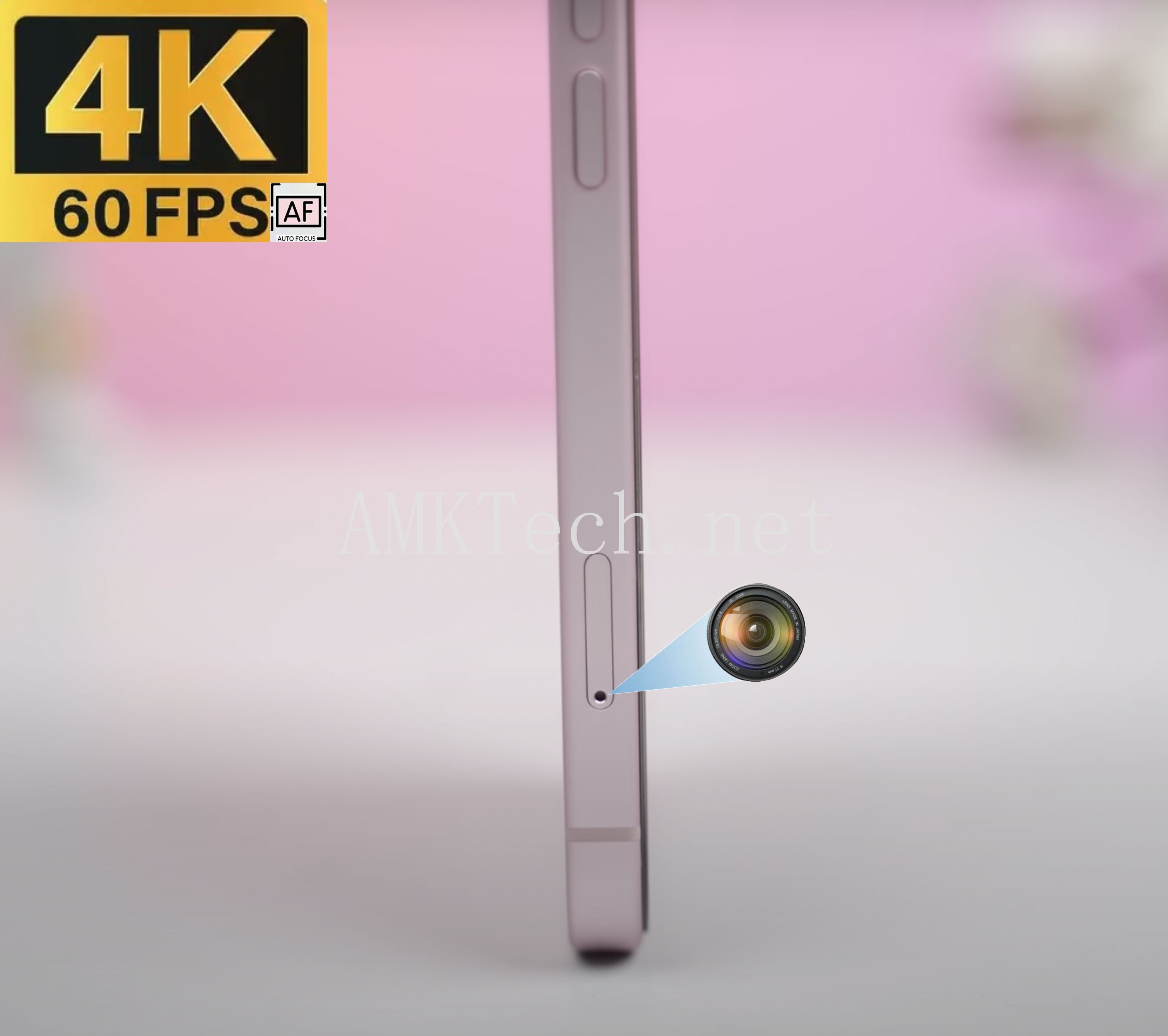 Cámara Espía iPhone 15: Grabación Oculta 4K de Alta Calidad