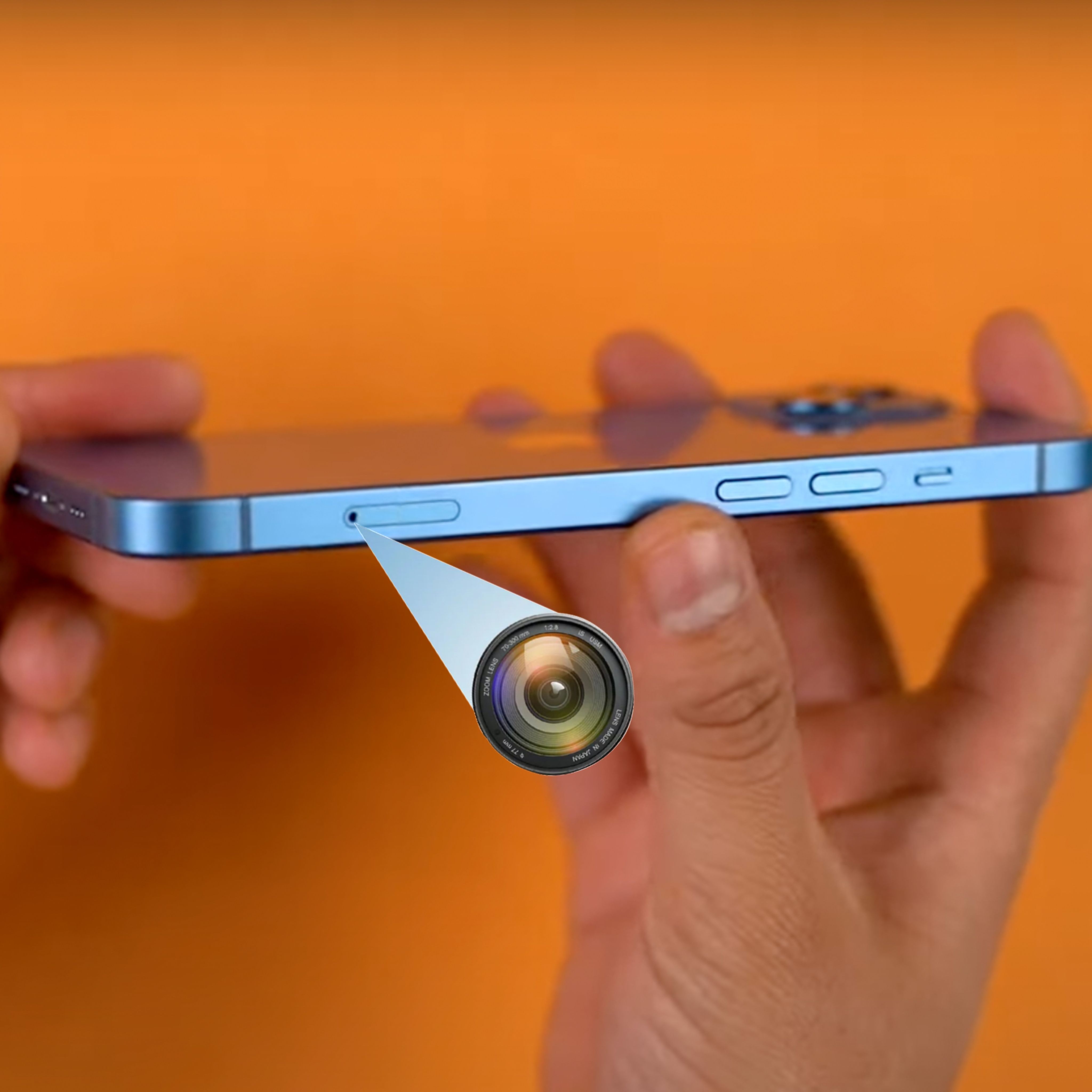 iPhone 13 Hidden Camera Phone with 4K@60FPS Recording | Discreet Spy Camera Solution