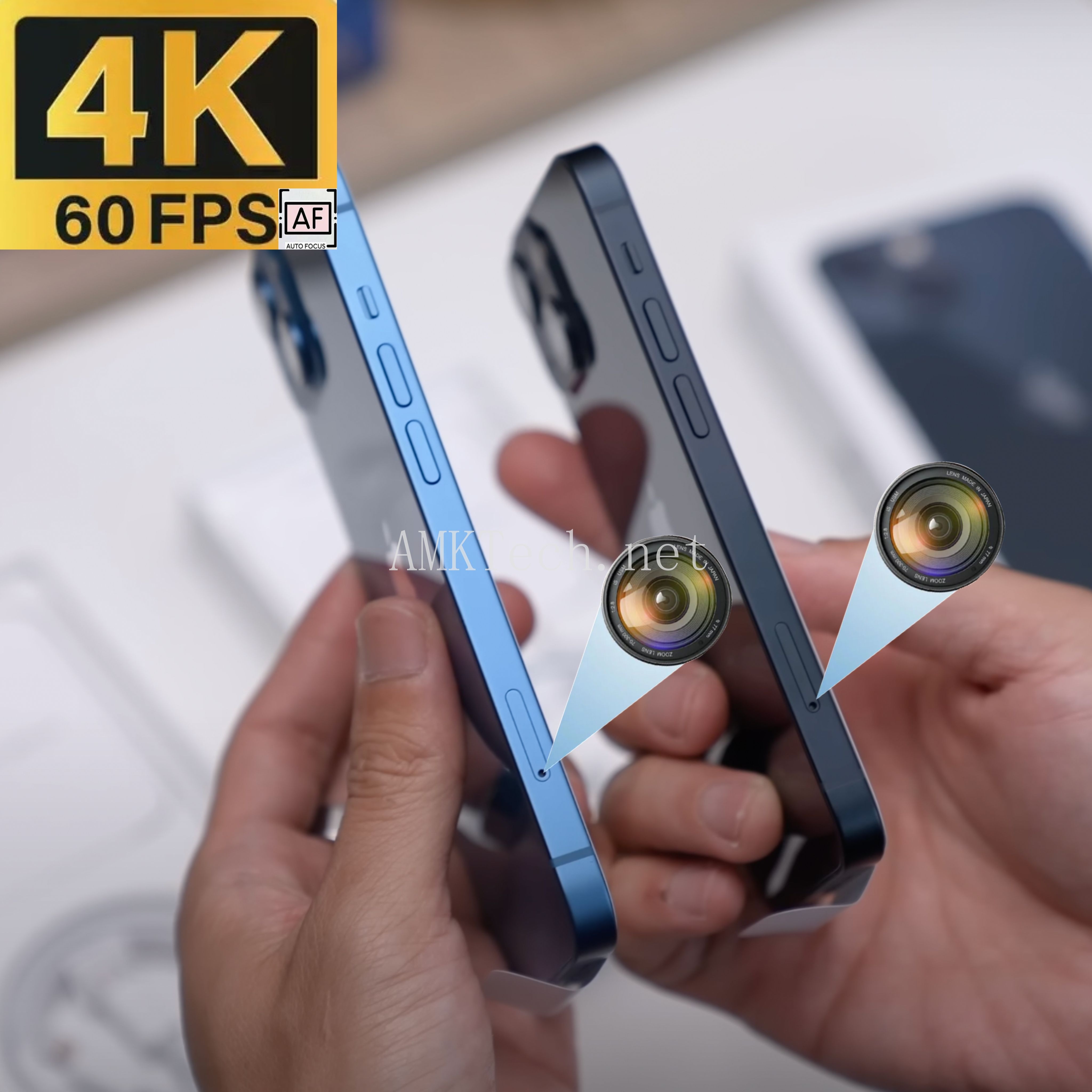 iPhone 13 con Telecamera Spia: Registrazione 4K Laterale Ultra Discreta