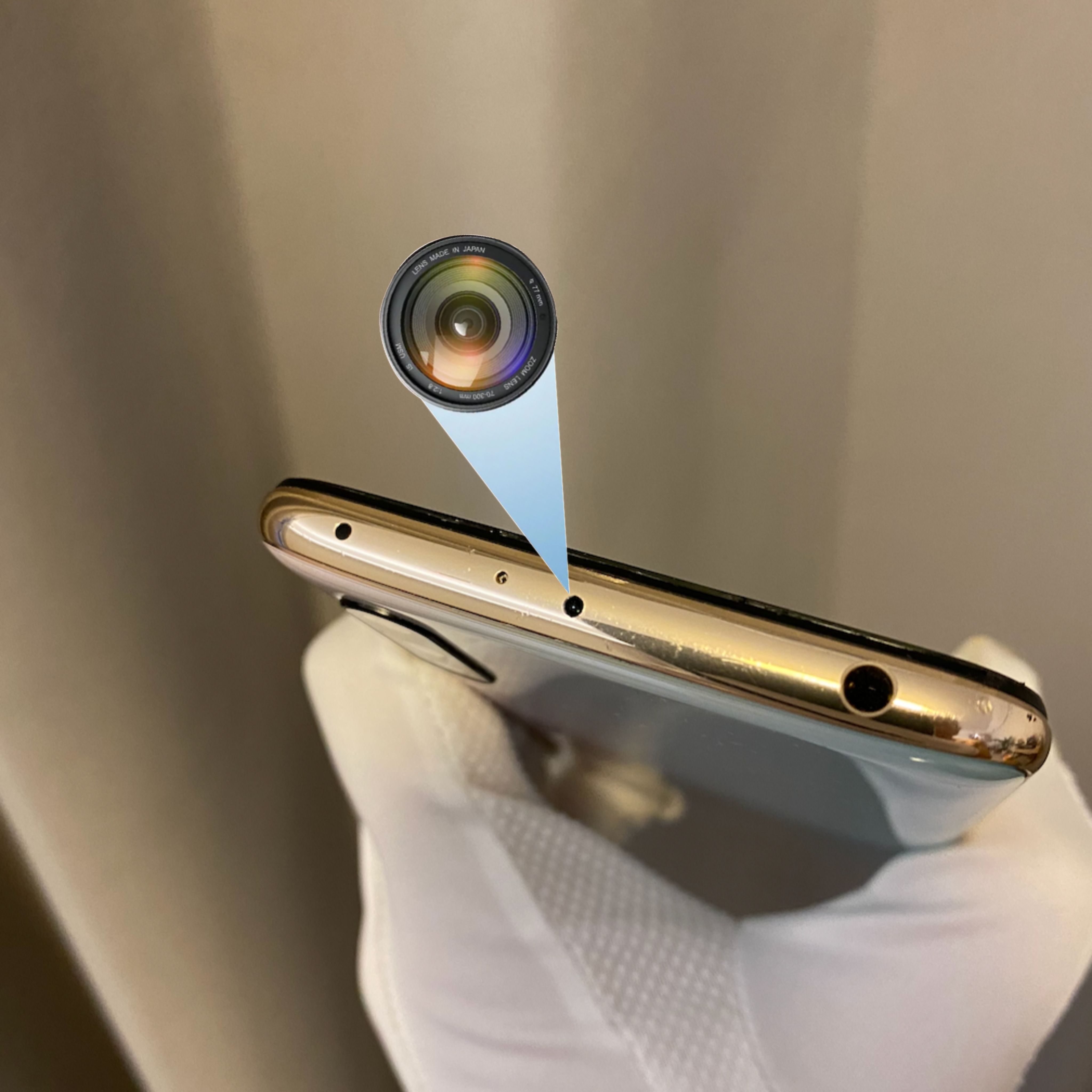 Mi c9 Spy Camera Phone: Discreet 4K@60FPS Recording with Side Camera