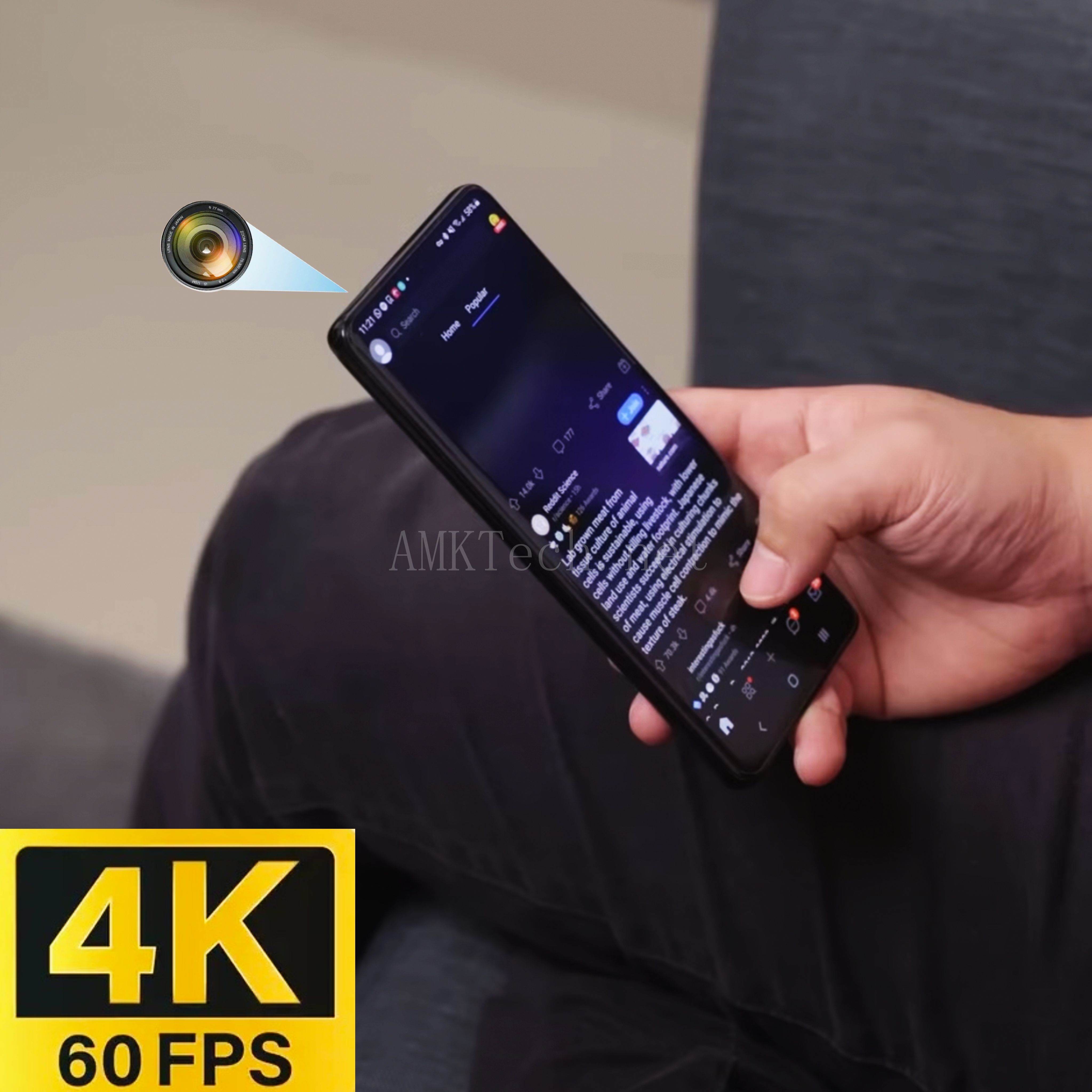 Samsung S21 Ultra 隠しカメラスマホ 4K@60FPS