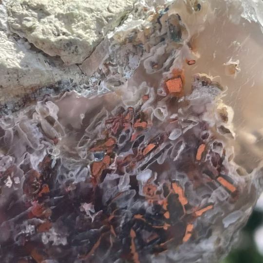 Chrysocolla met Native Copper