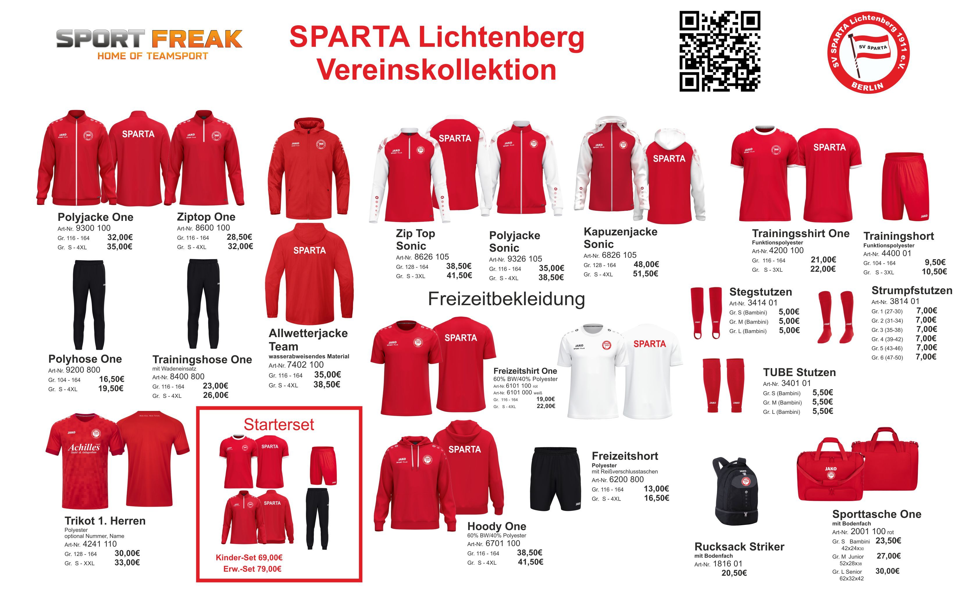 Sparta Lichtenberg Shop