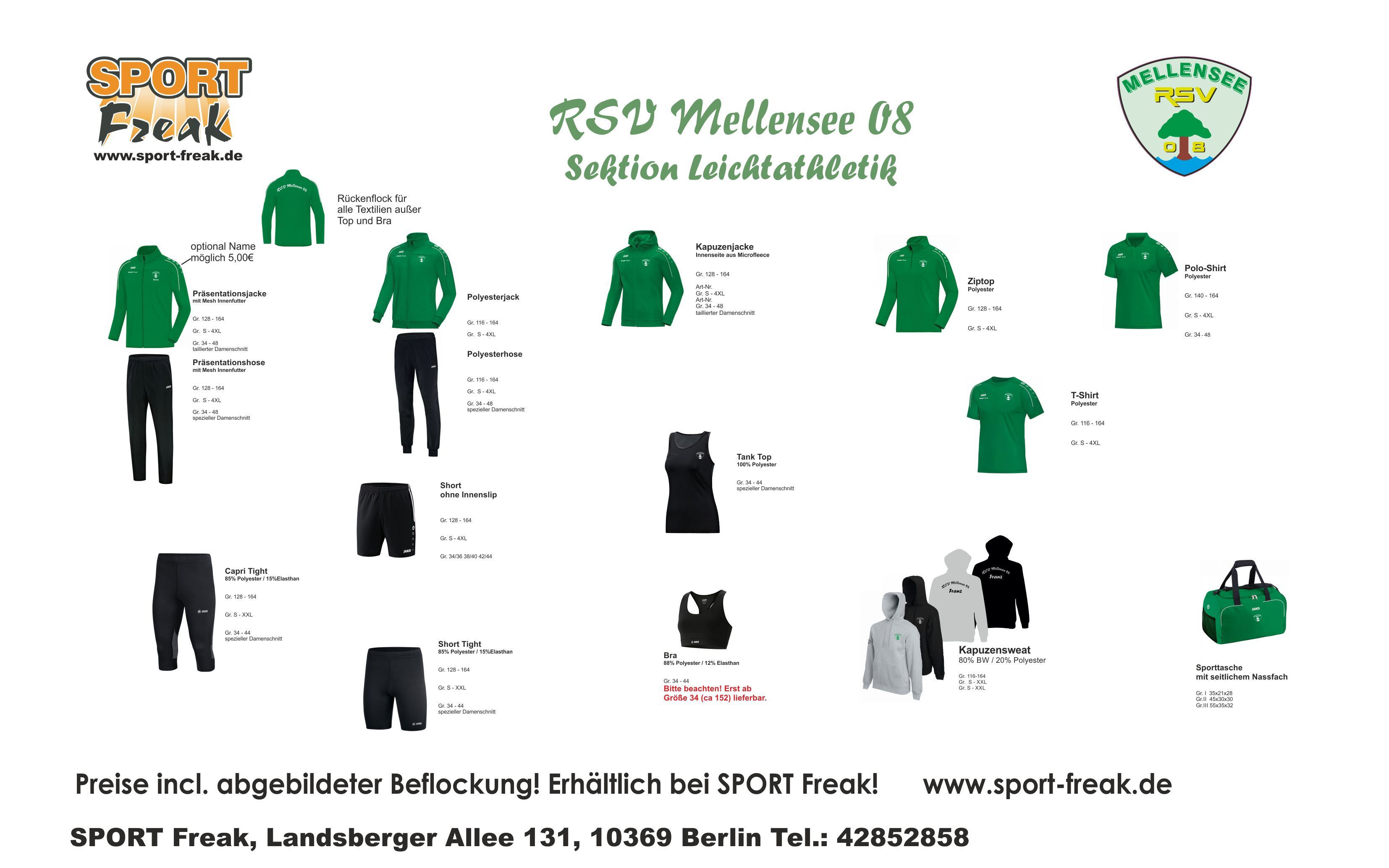 RSV Mellensee Shop