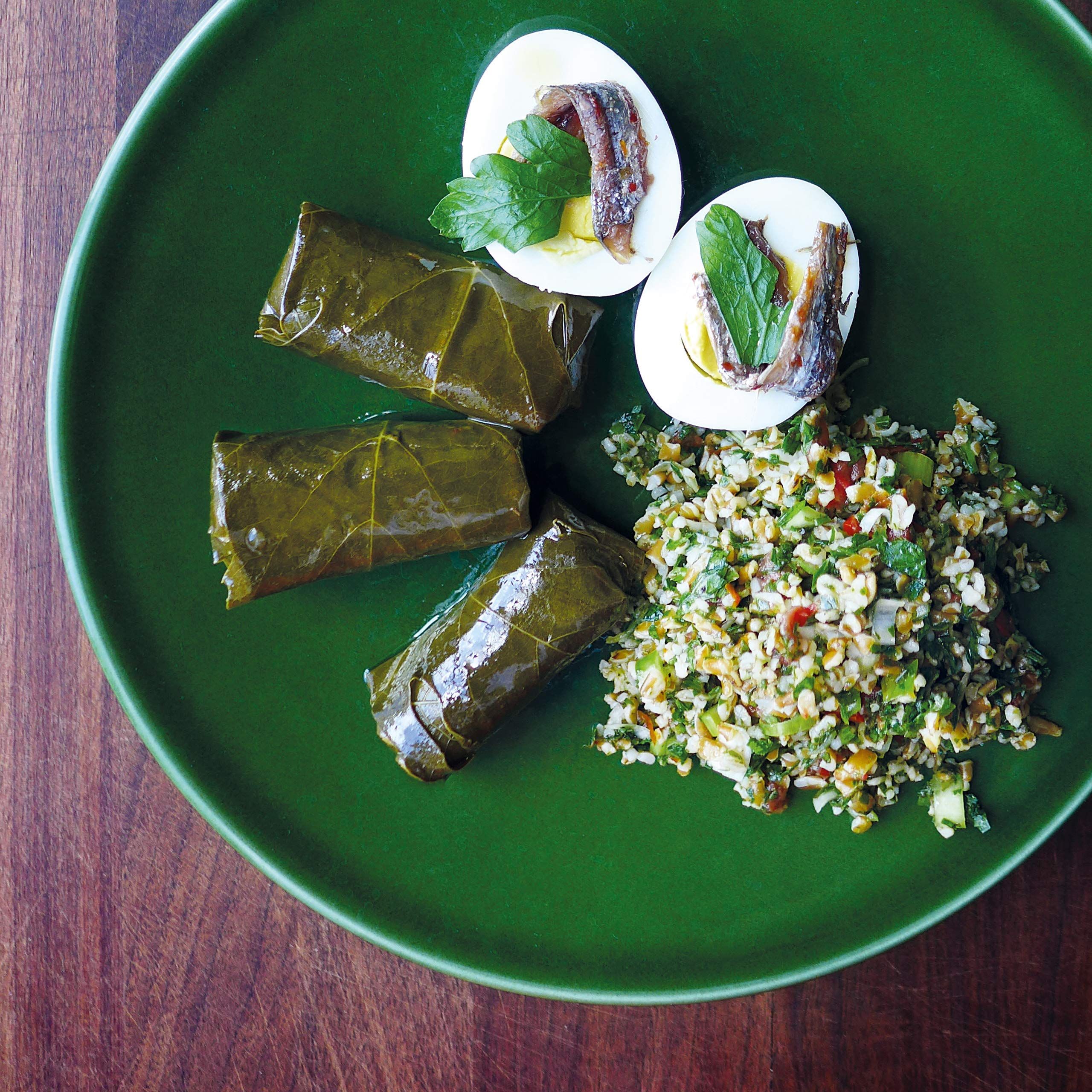 Easy Divina Dolmas Serving