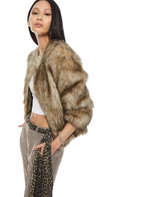 Faux Fur Jacket- On This Day