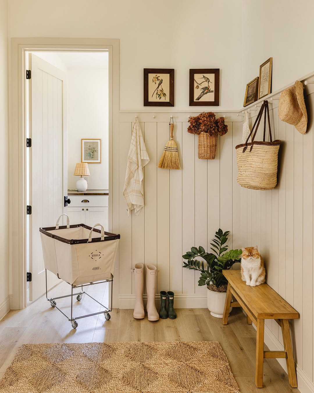 Canvas Small Carry Basket 2 Bushel