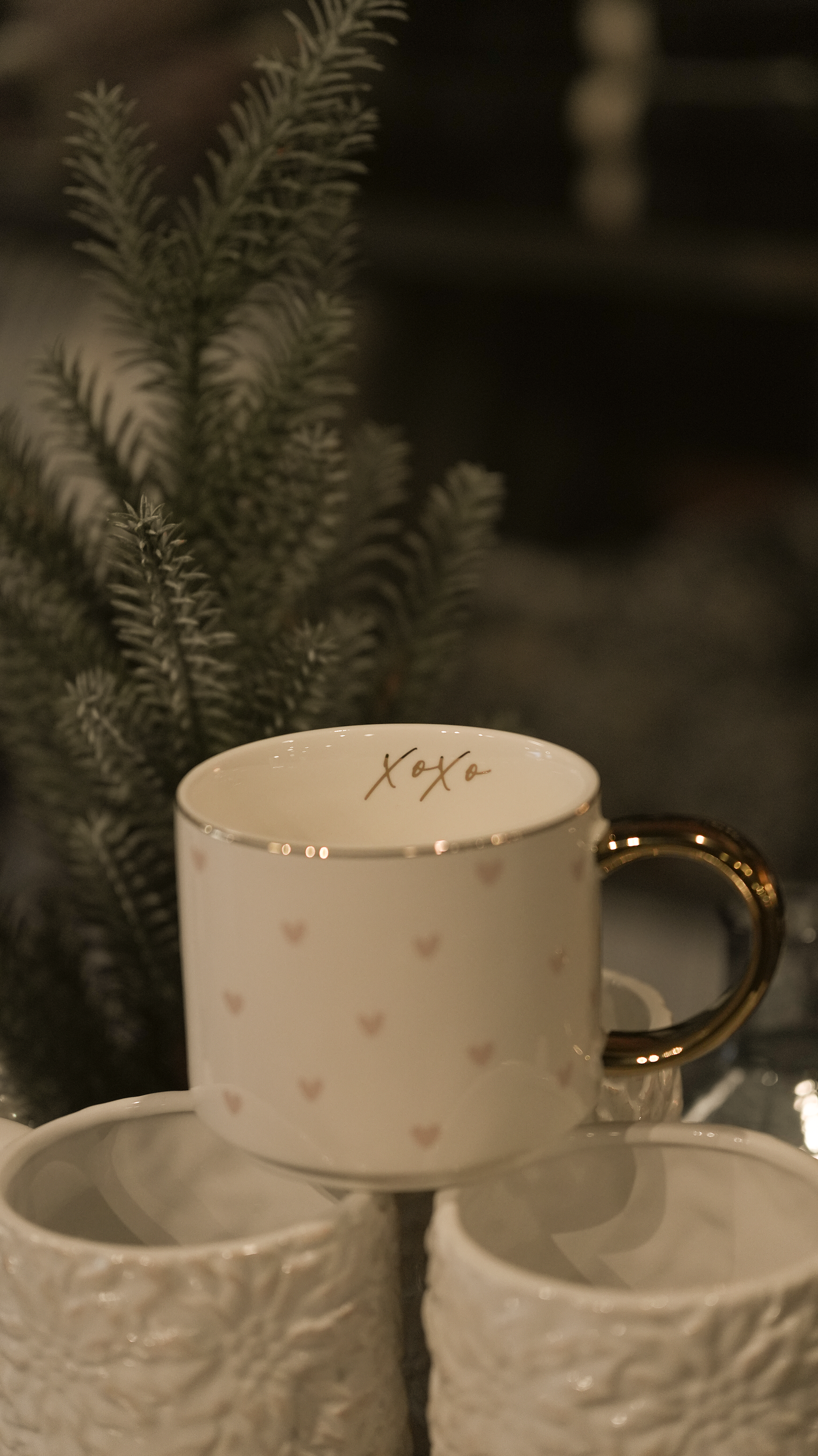 Hearts Valentines Coffee Mug 14 oz