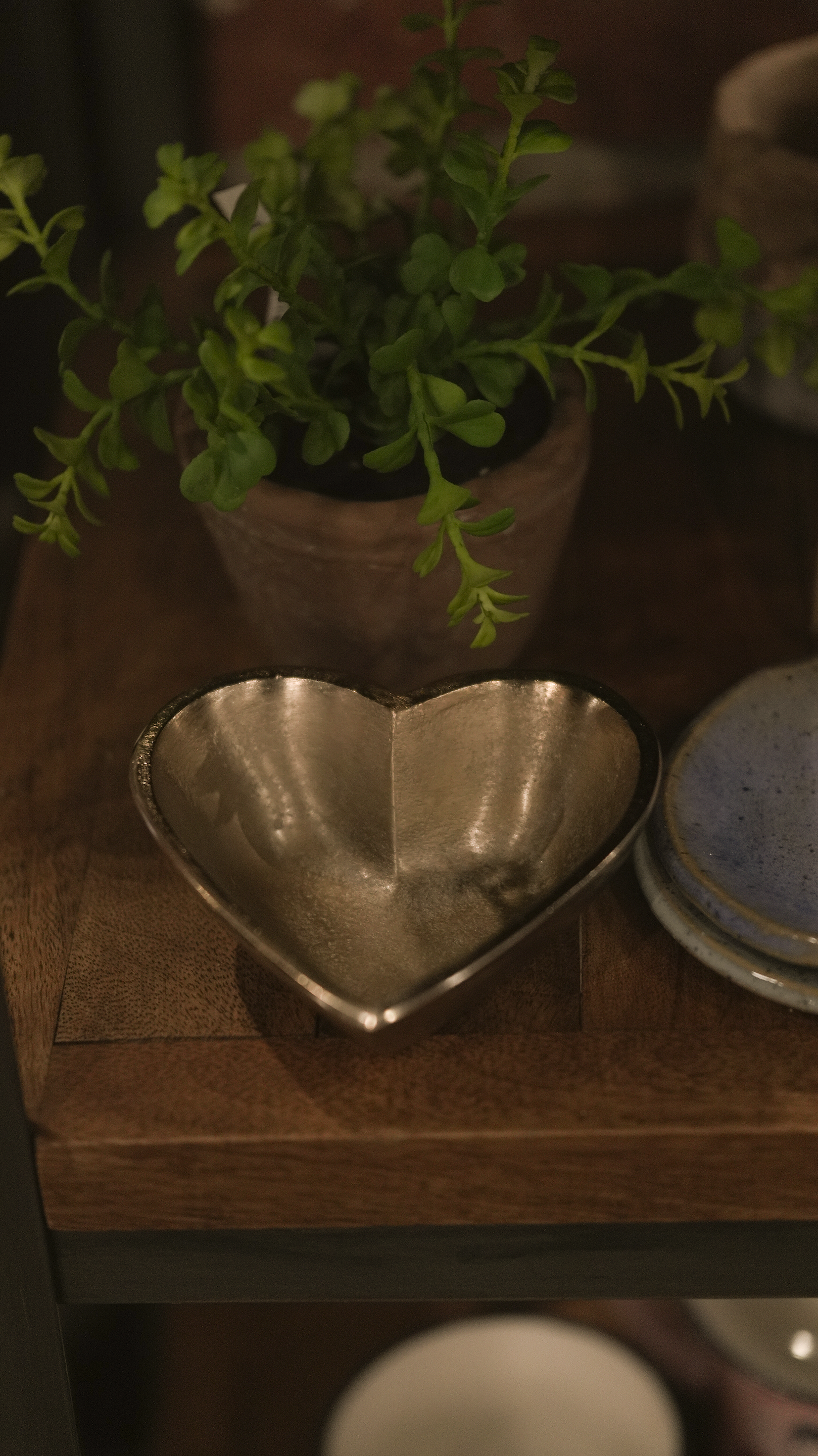 Brass Heart Bowl