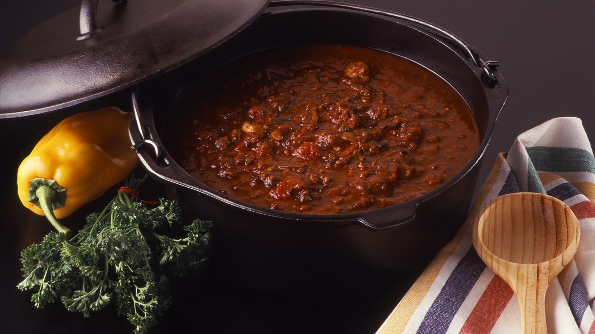Cooking in Cast Iron Pot