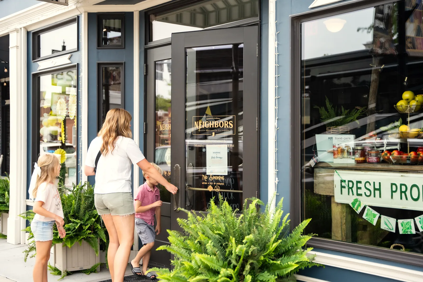 Come visit us at Neighbors Mercantile in downtown Nappanee Indiana