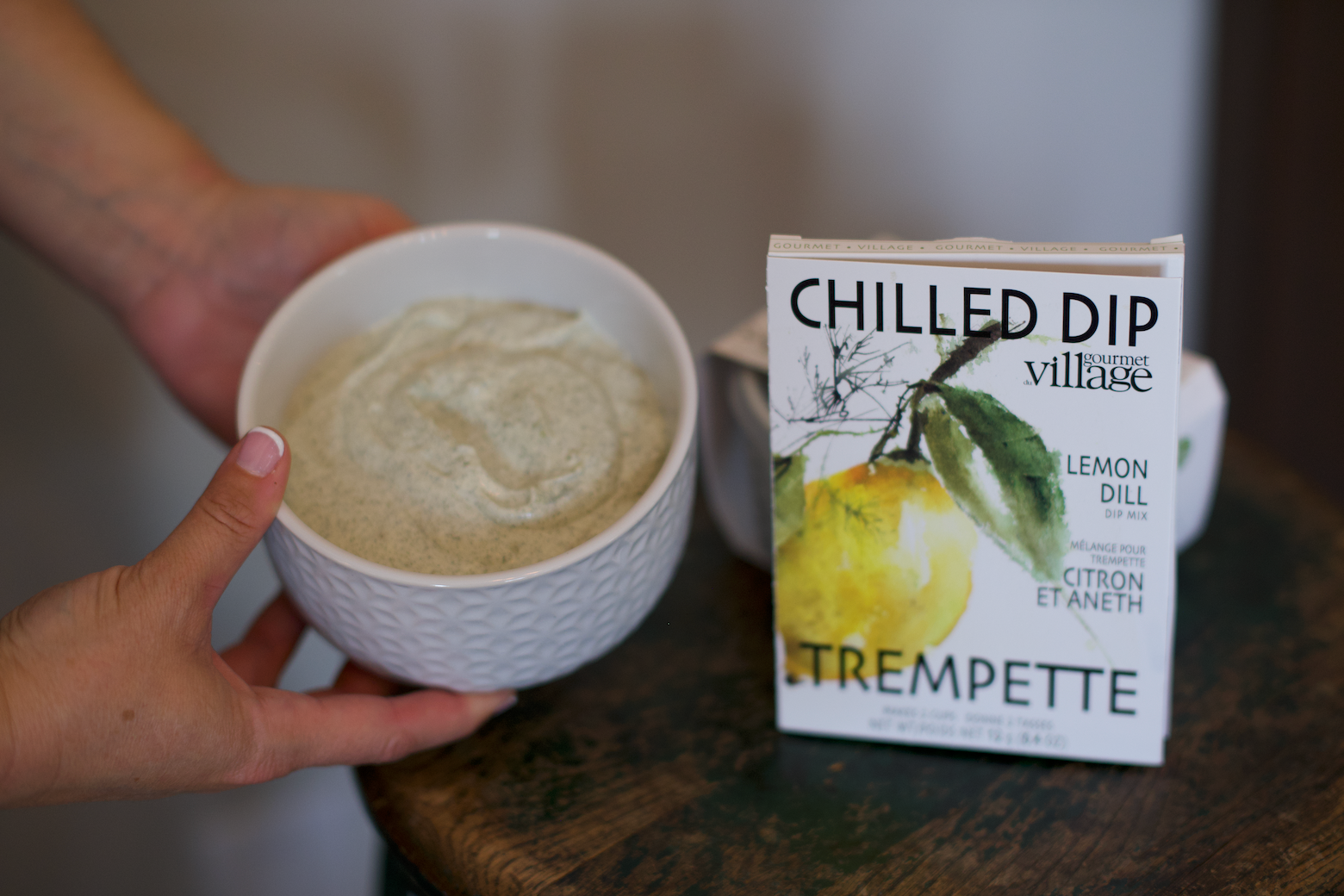 Chilled Dip Lemon Dill
