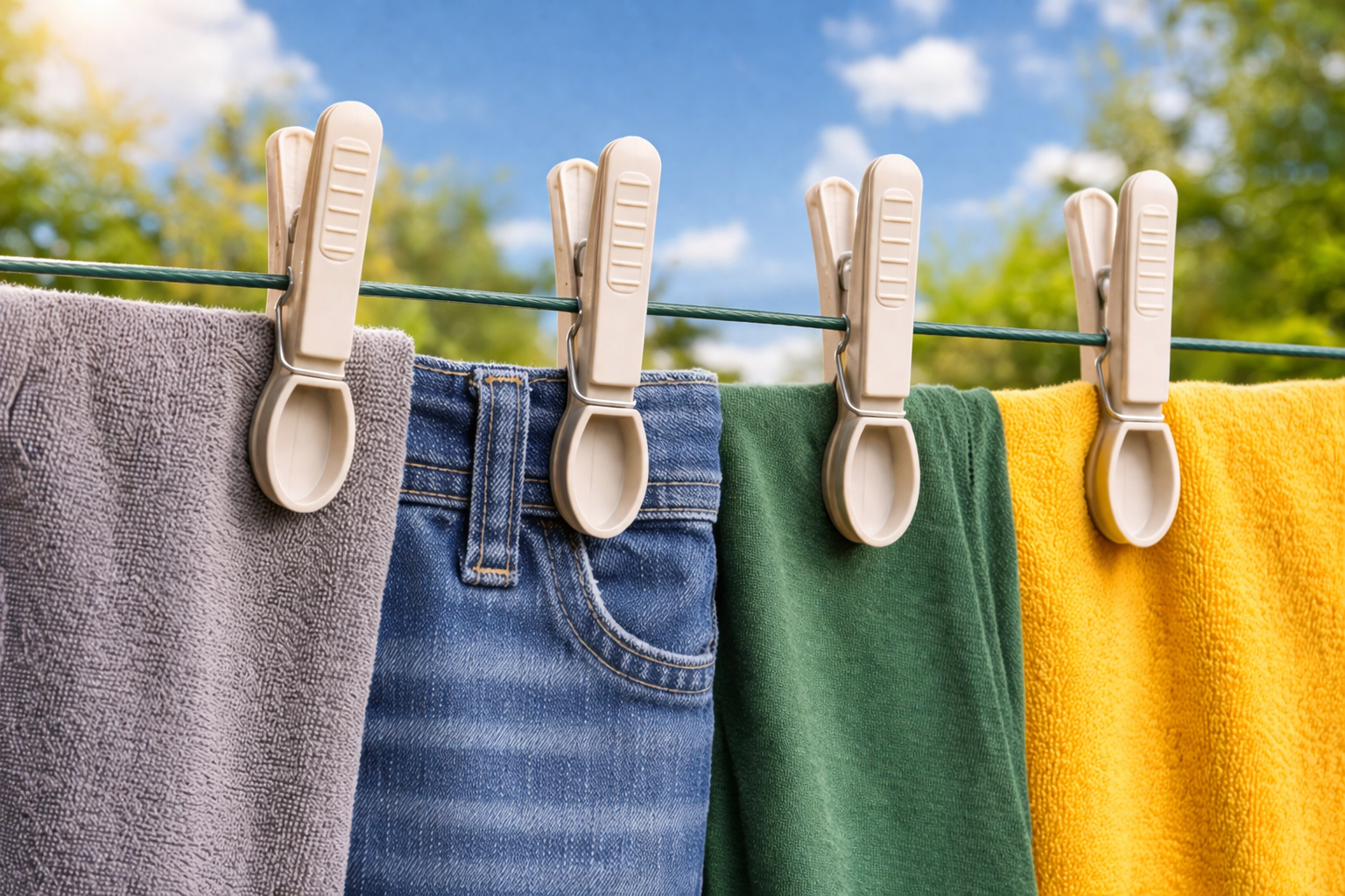 Poly-Grip Clothes Pins