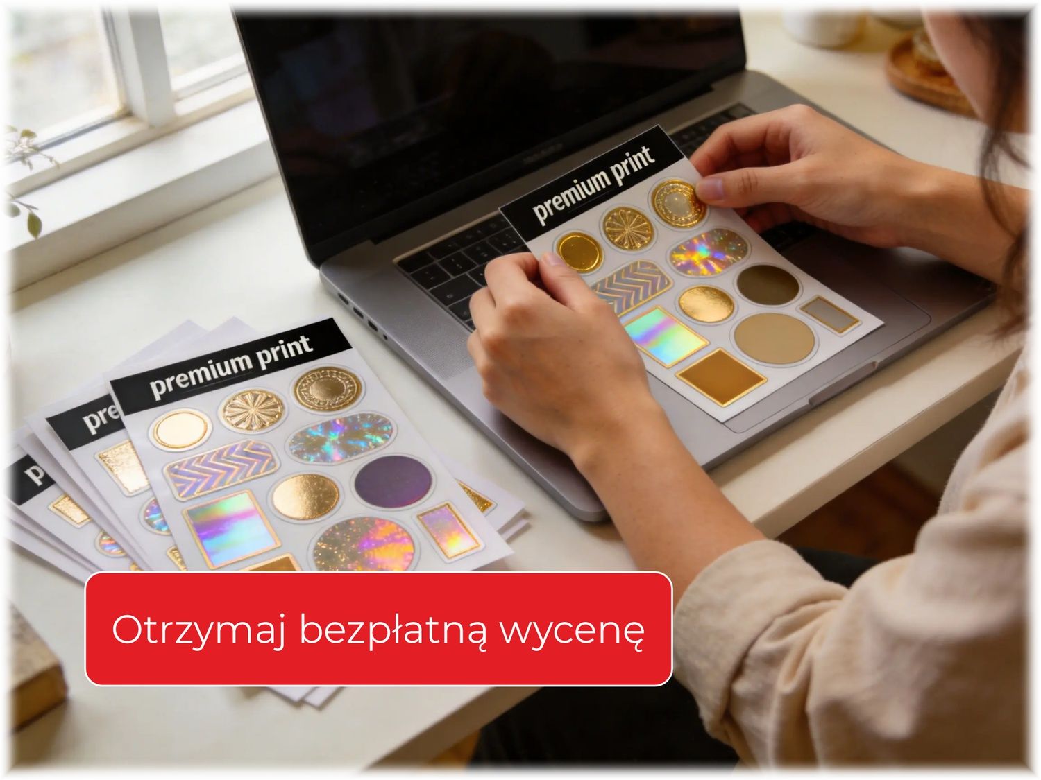 Naklejki na zamówienie - bezpłatna wycena