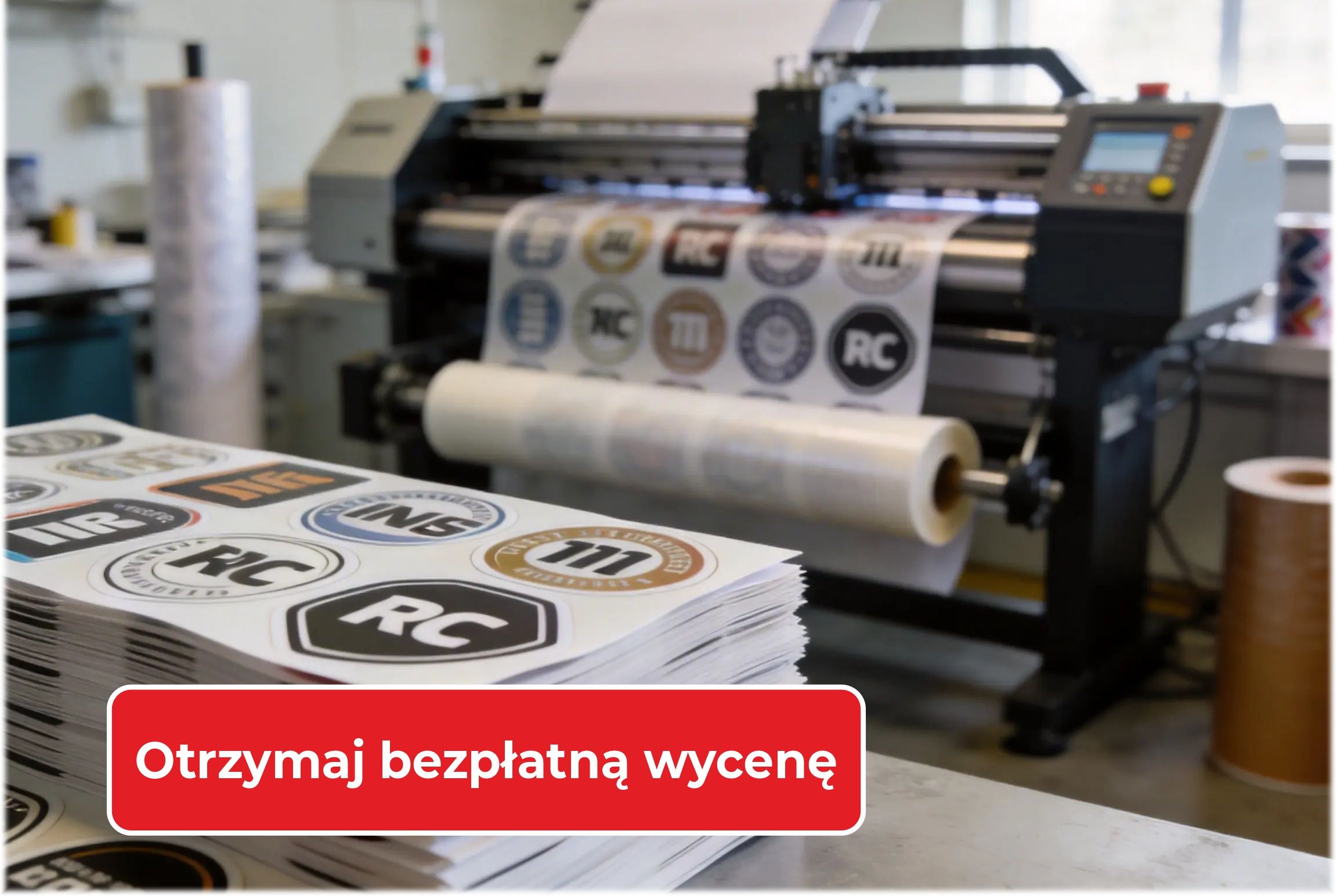 Personalizowane naklejki - bezpłatna wycena
