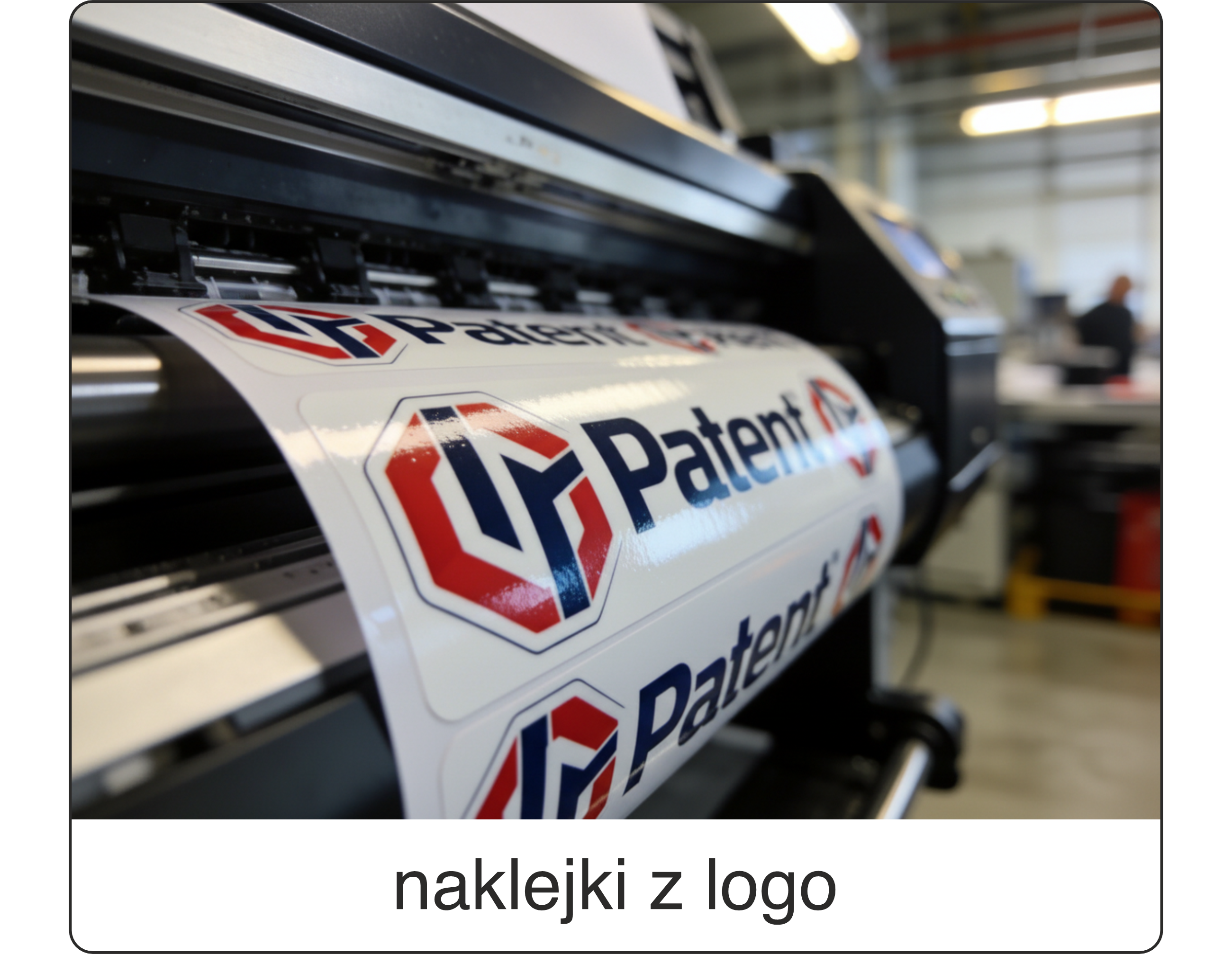 Personalizowane naklejki z logo