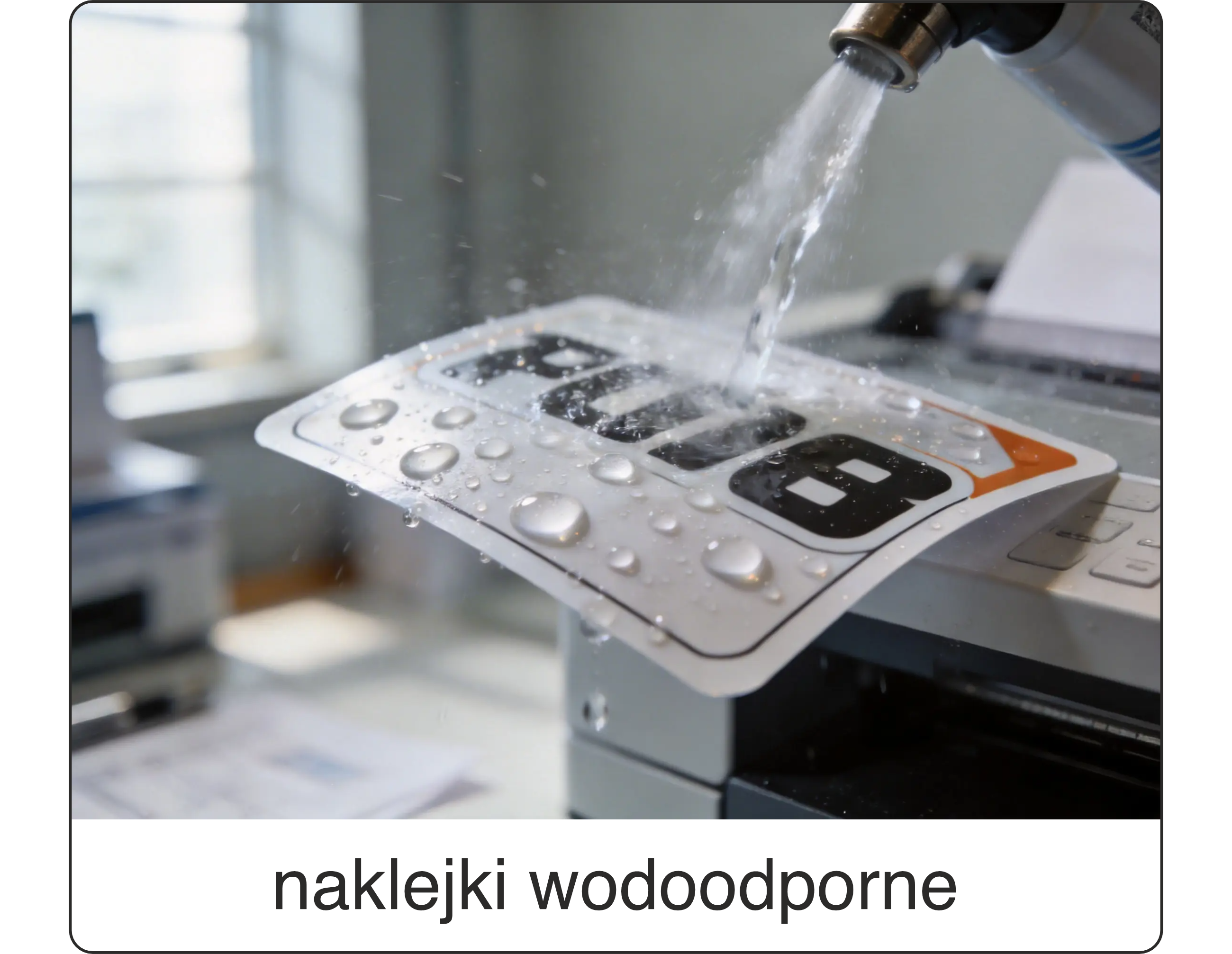 Personalizowane naklejki wodoodporne 