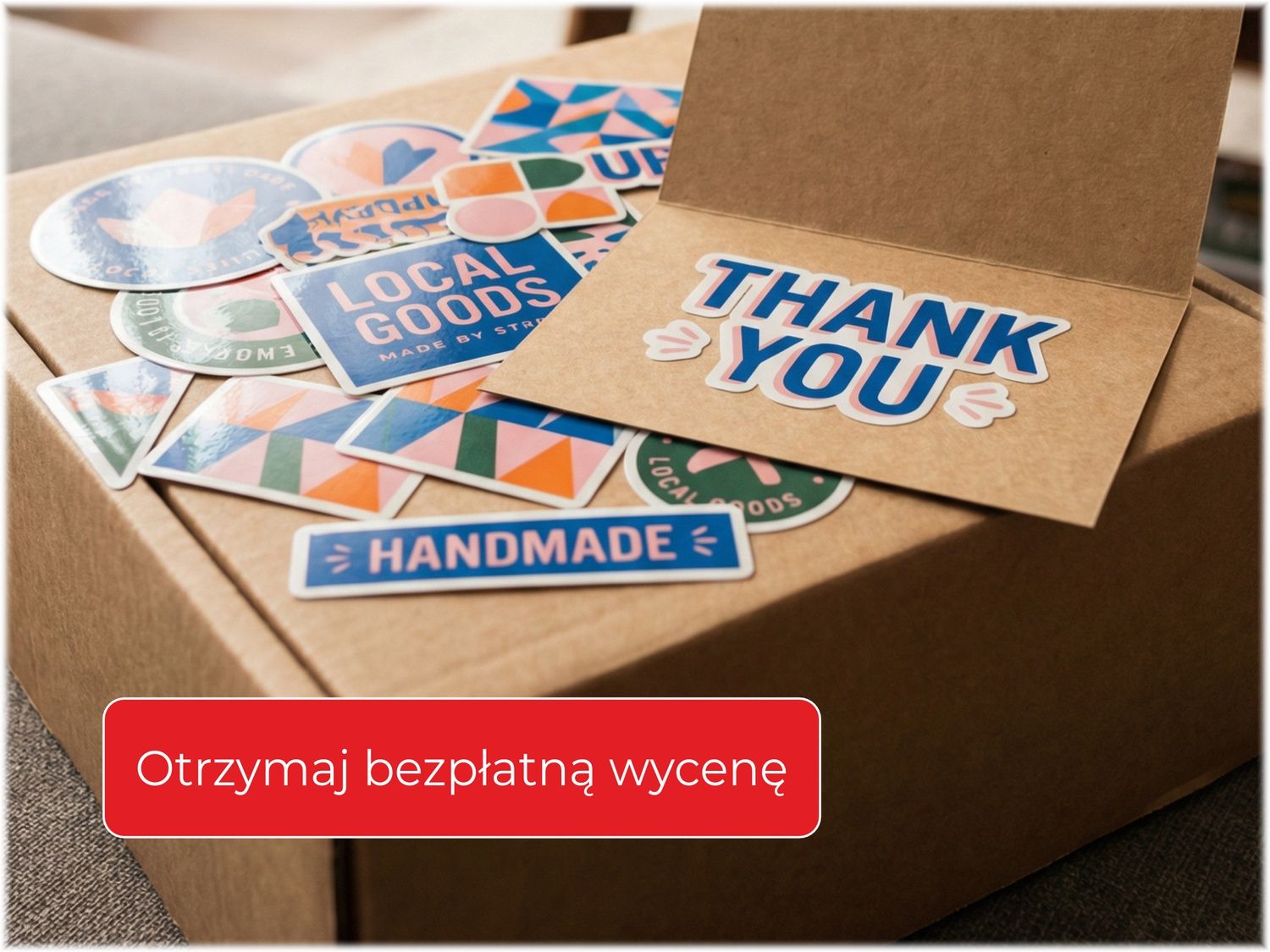 Naklejki reklamowe - bezpłatna wycena