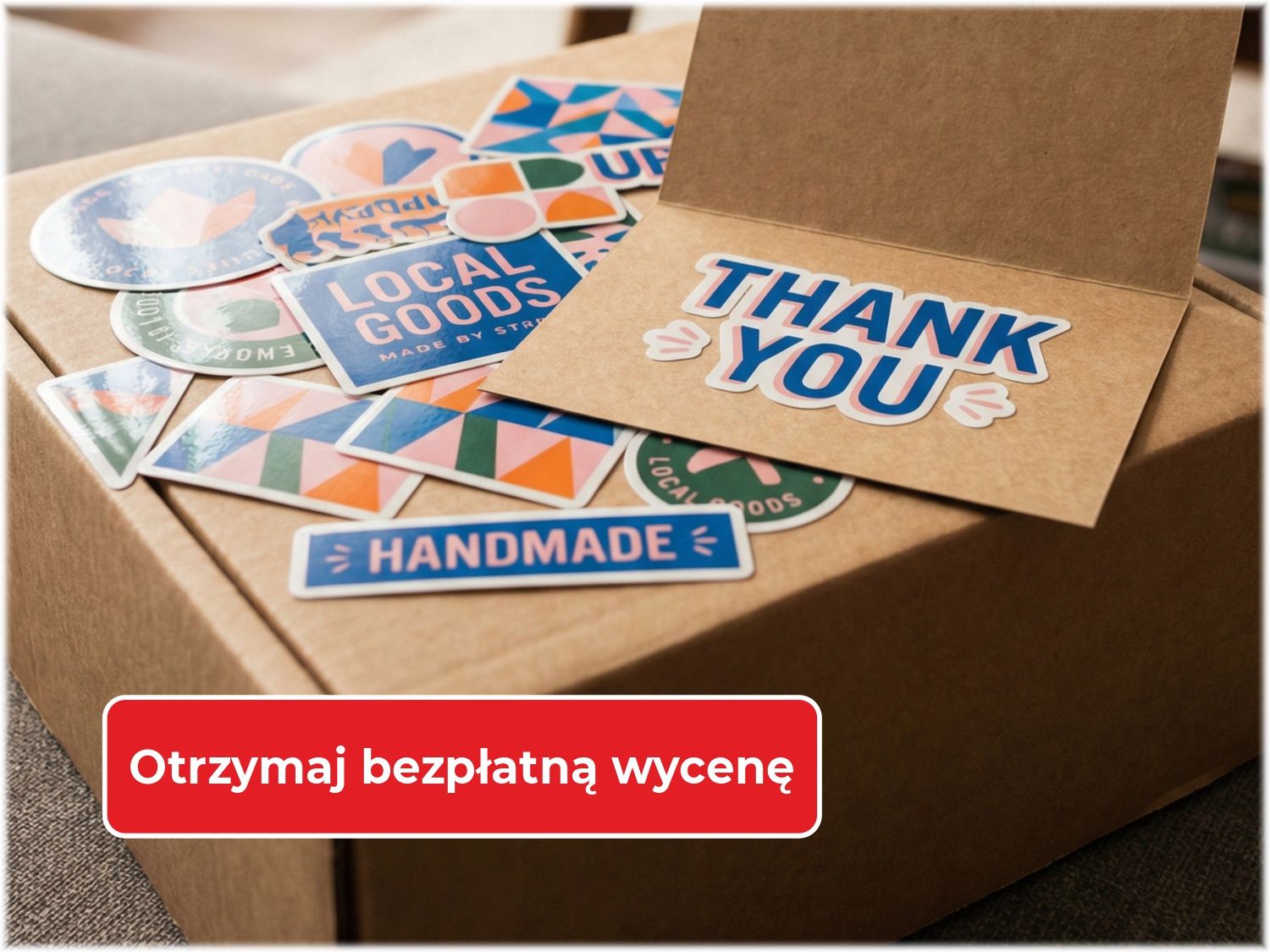 Naklejki reklamowe - bezpłatna wycena