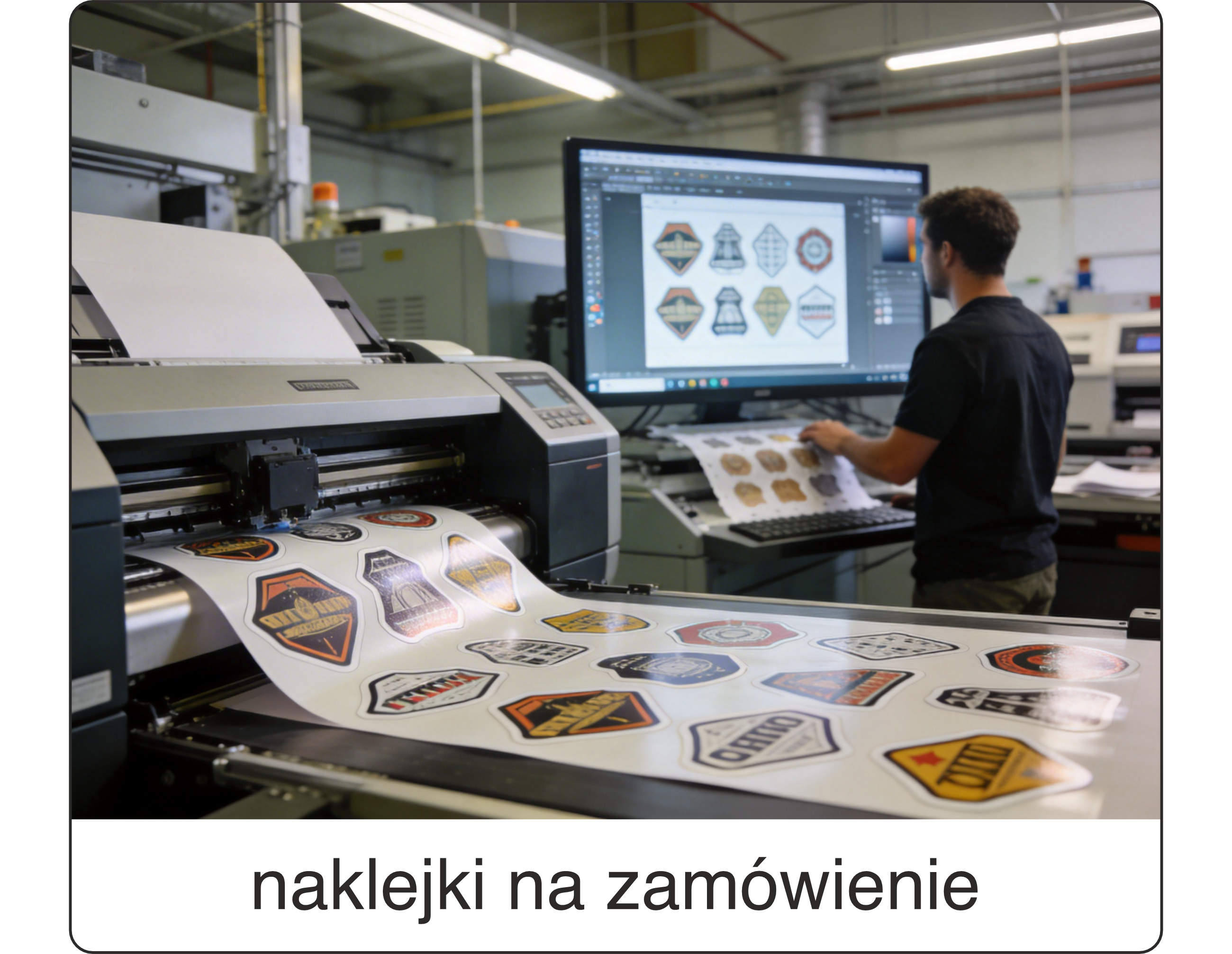 Personalizowane naklejki na zamówienie 