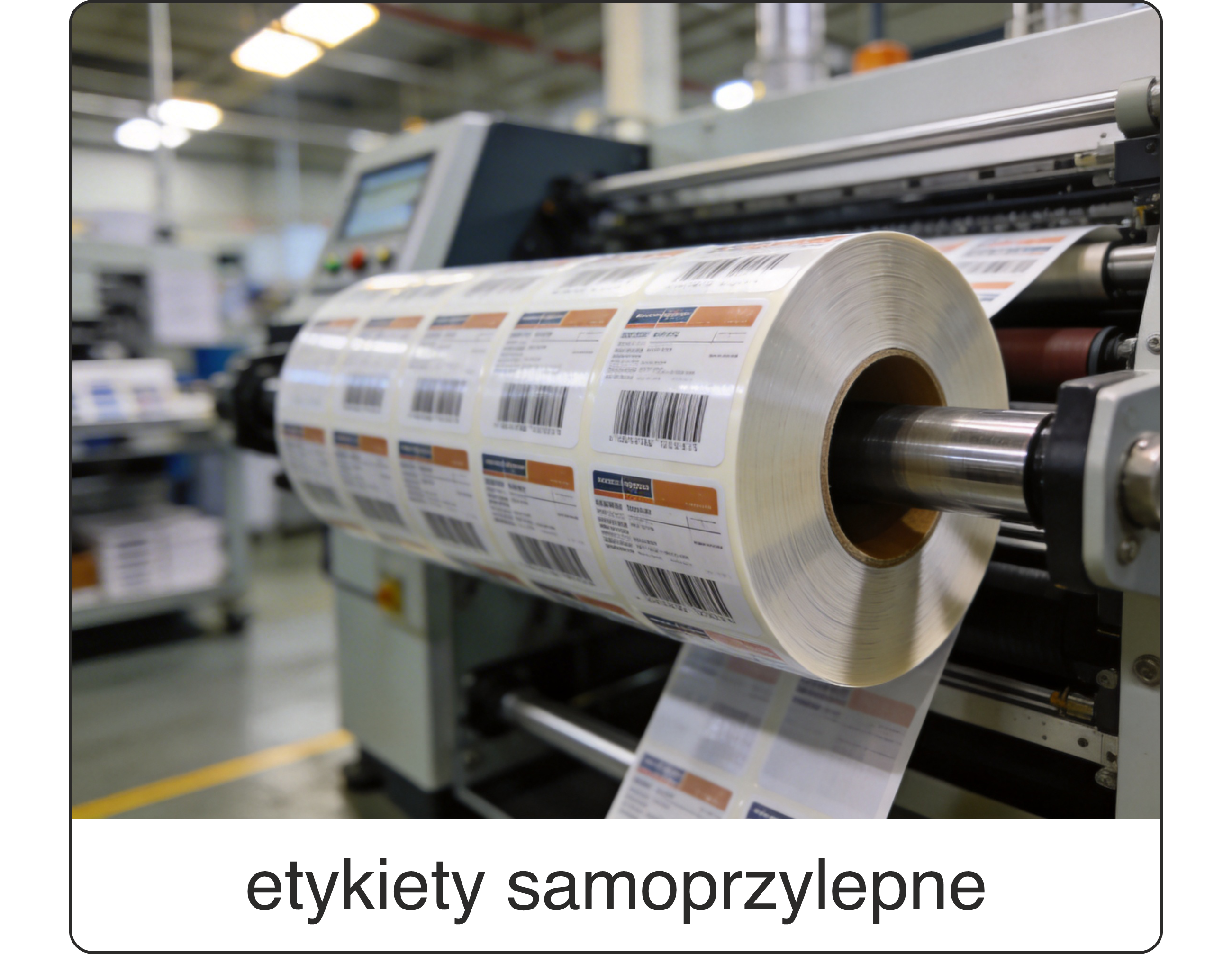 Etykiety samoprzylepne transparentne 