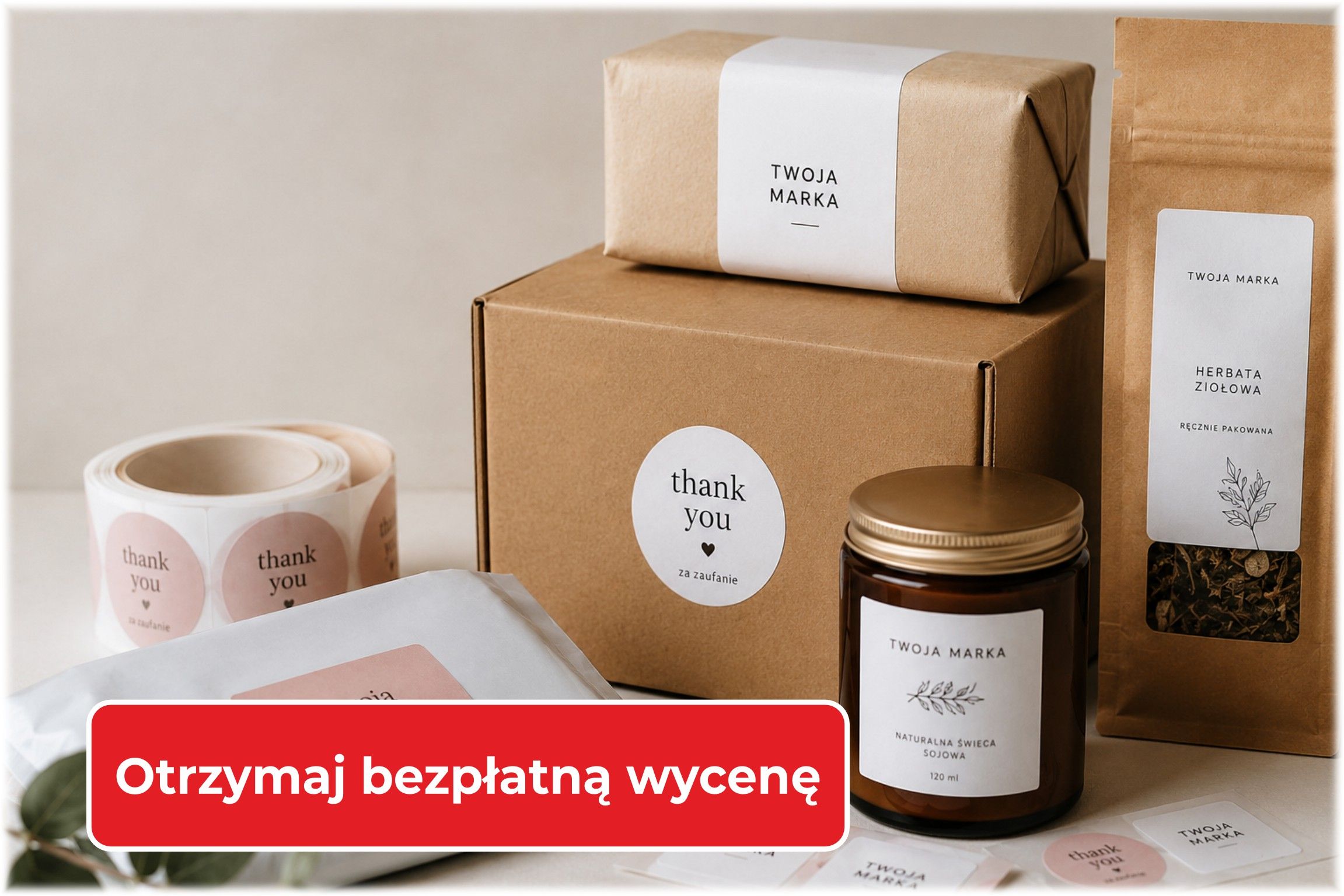 Naklejki dla e-commerce - bezpłatna wycena