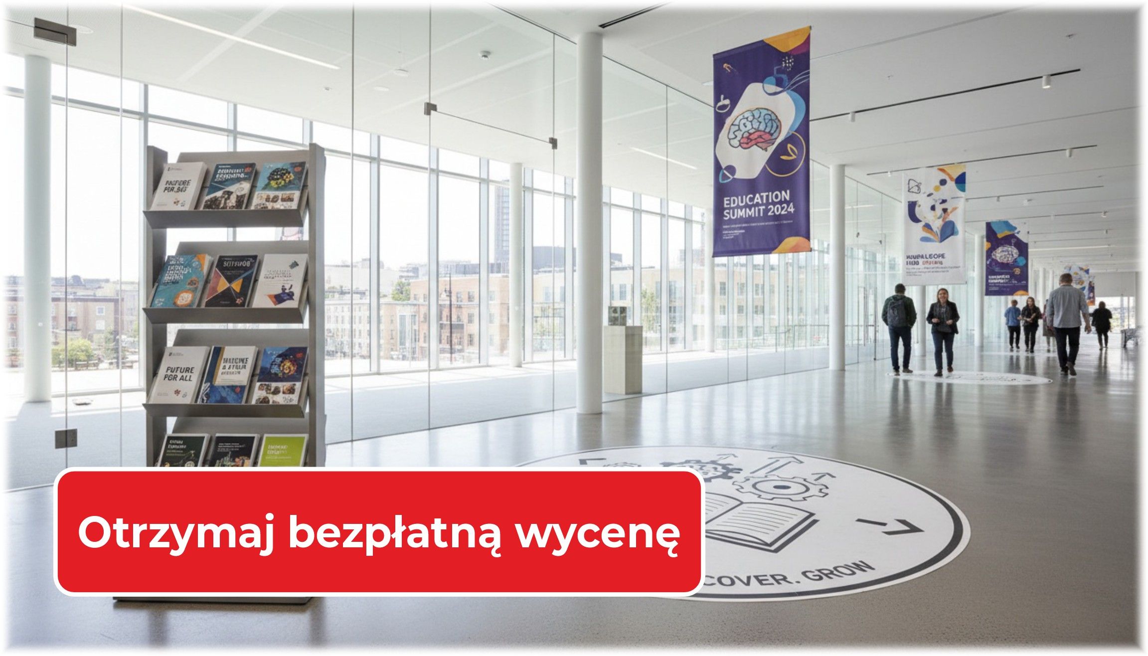 Naklejki dla edukacji i instytucji publicznych - bezpłatna wycena