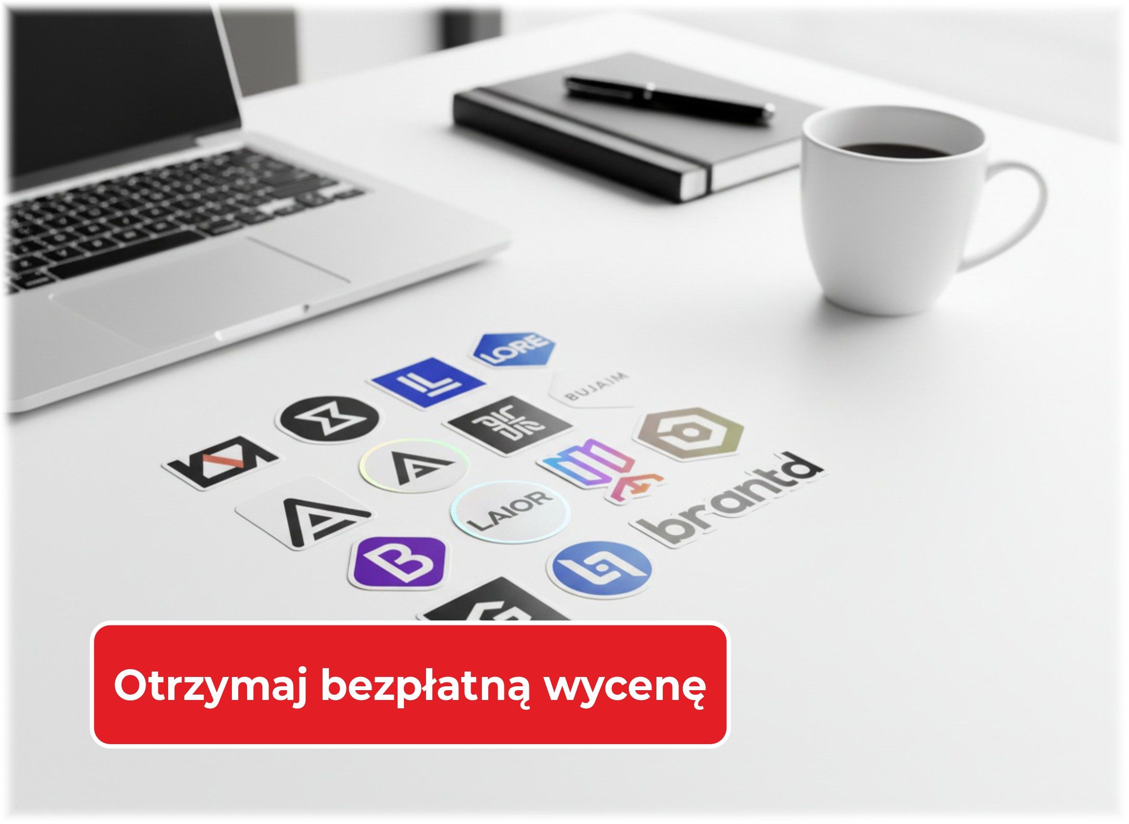 Naklejki foliowe, darmowa wycena