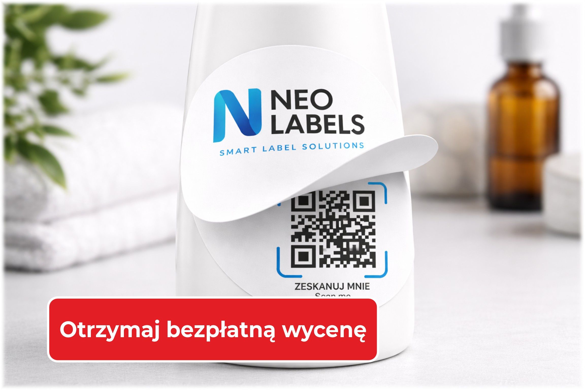 Naklejki dwuwarstwowe - bezpłatna wycena