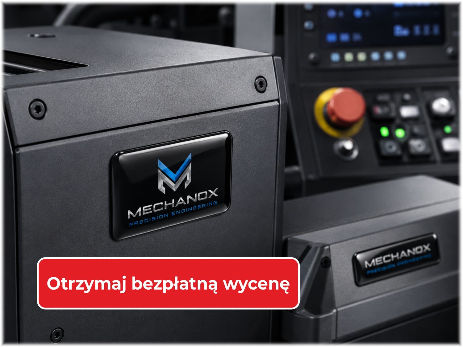 Otrzymaj bezpłatną wycenę naklejek żywicznych 3D na maszyny