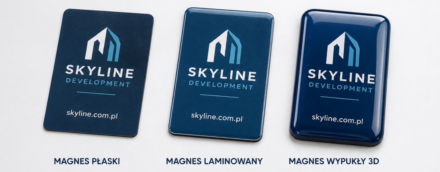 Porównanie magnesów wypukłych 3D, płaskich i laminowanych