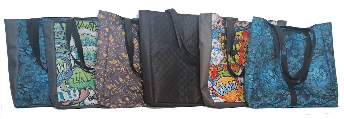 ręcznie szyte torby shopperkii GIMINI