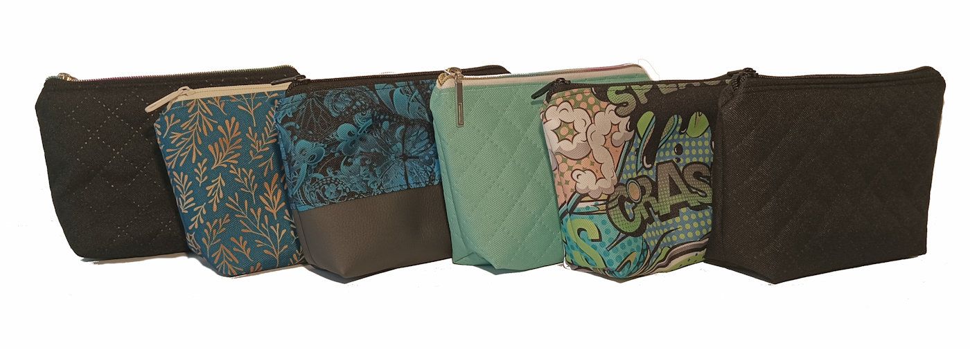 ręcznie szyte kosmetyczki GIMINI