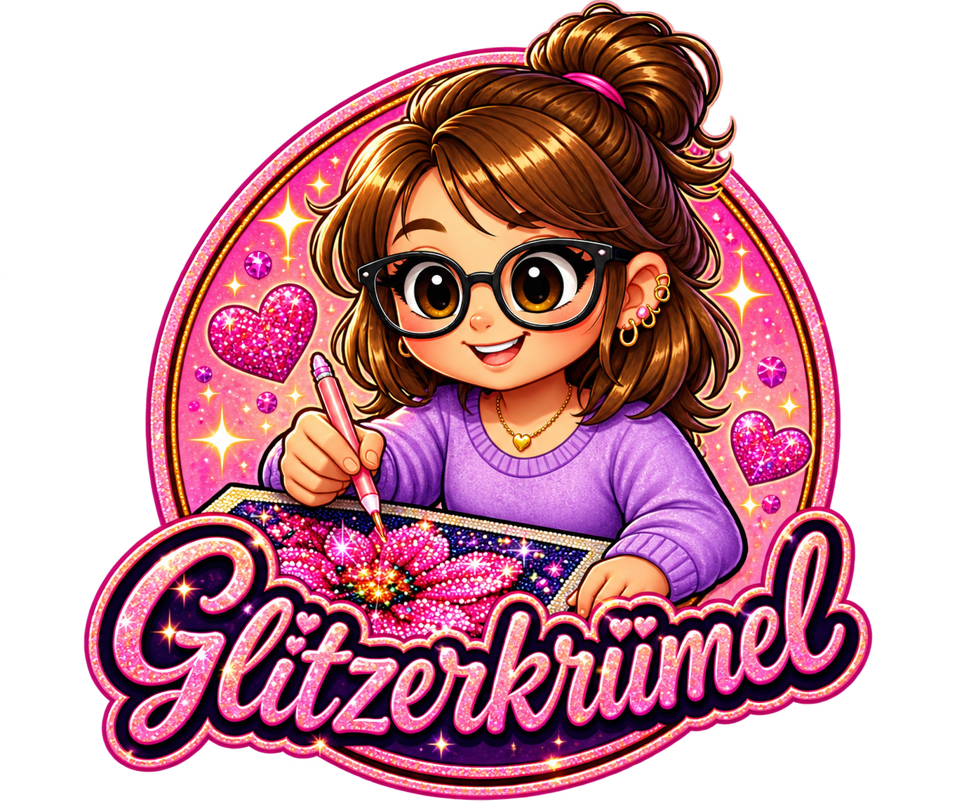 Glitzerkrümel