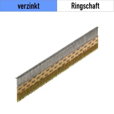 Senco KE59AAB Streifennägel 3,3 x 90 mm Ringschaft verzinkt