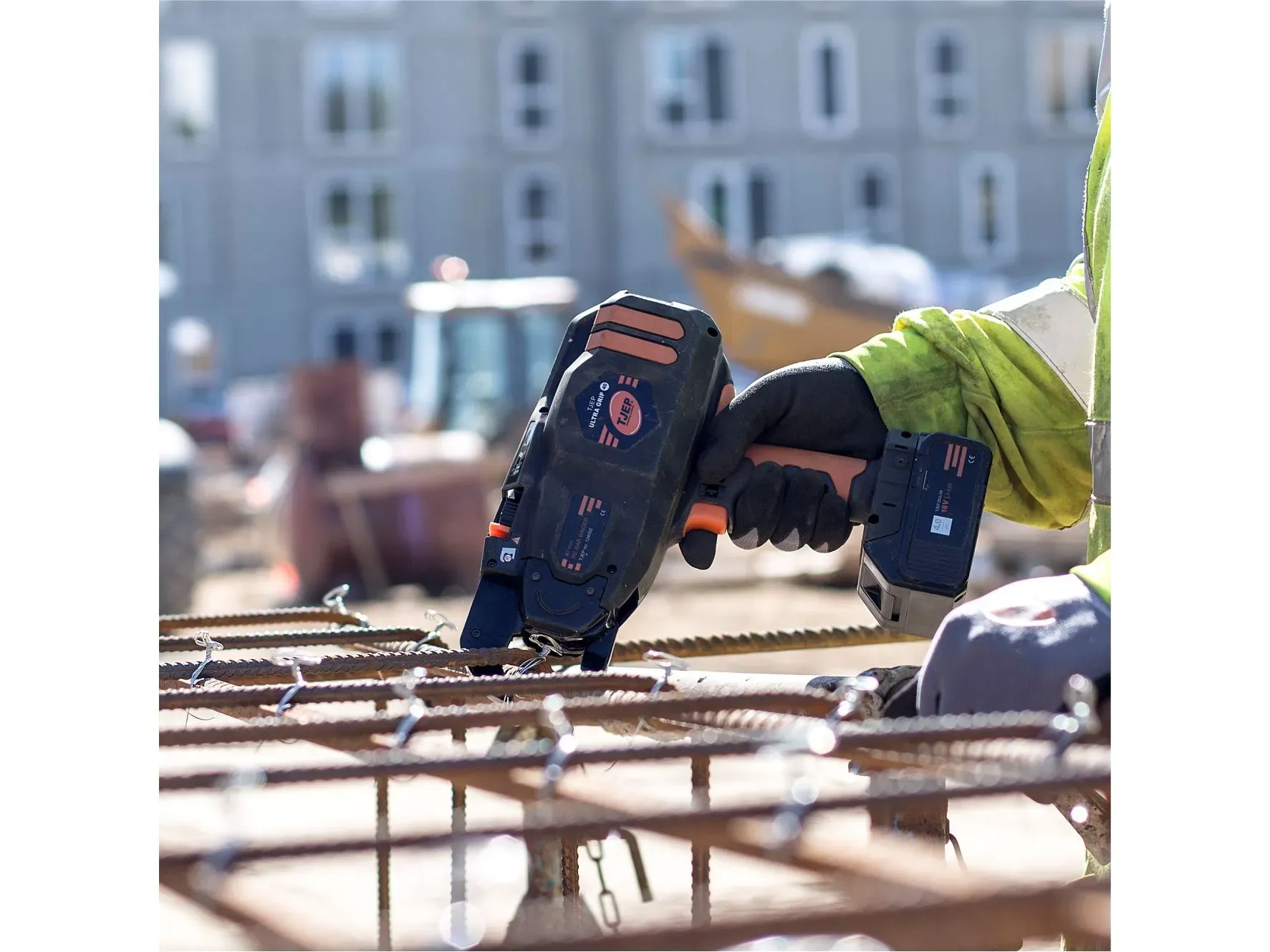 TJEP Ultra Grip Drahtbindegerät für Bewehrungsstahl und Fußbodenheizung