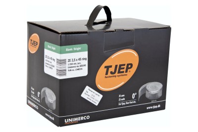 TJEP ZE Coilnägel 0 Grad plastikgebunden