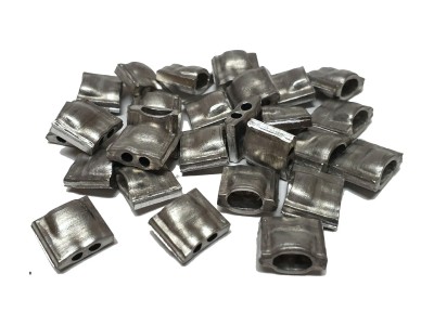 Aluminiumplomben 10 x 10 mm rechteckig für Sicherheitsplomben und Kontrollplomben