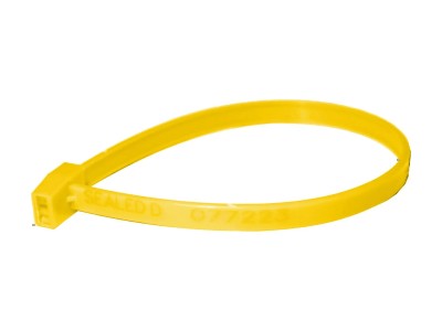 Fixlängenplombe Horn 260 aus Kunststoff mit fortlaufender Nummer SEALED Aufdruck und Sonderaufdruck auf Anfrage