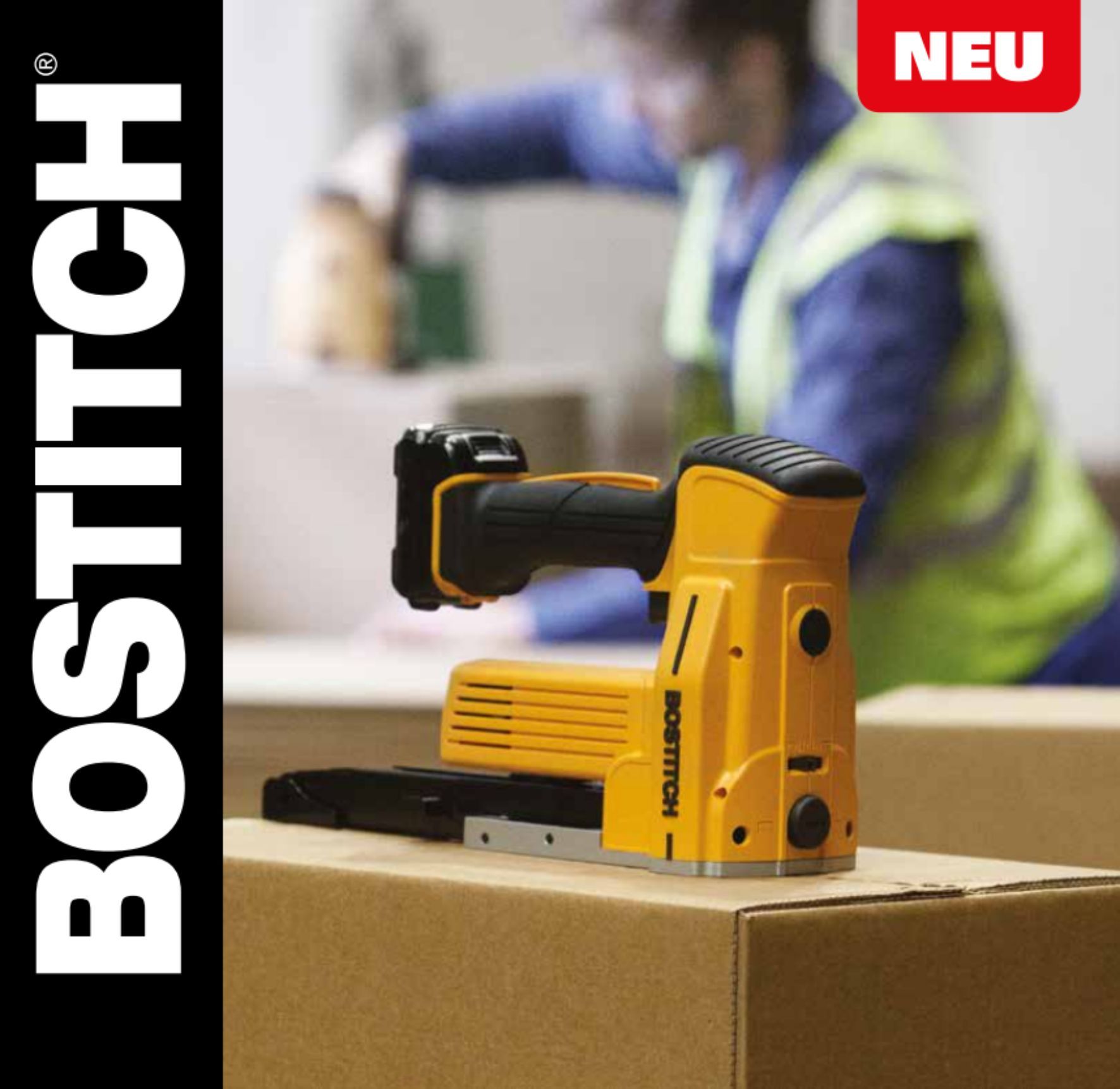 Musterbild Bostitch Kartonhefter