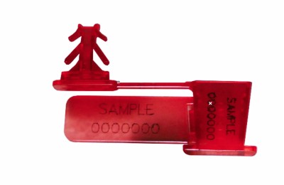 Steckplombe Anchor F für Plombendraht mit Plombenfahne fortlaufender Nummer SEALED und personalisiertem Aufdruck