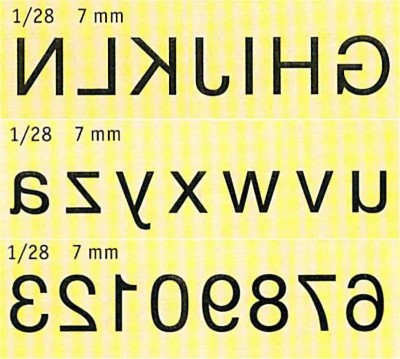 TELOS Schriftart Nummer 1